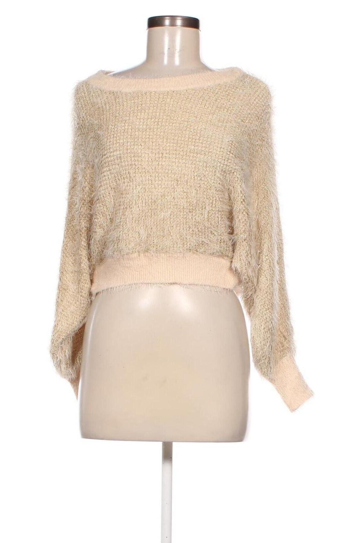 Damenpullover M.R, Größe S, Farbe Golden, Preis 6,99 €