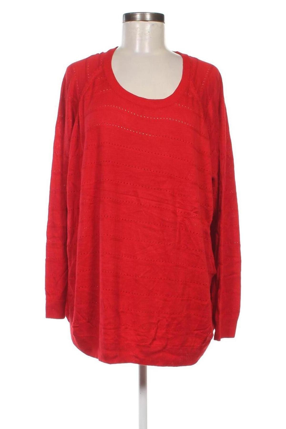 Damenpullover Ms Mode, Größe XL, Farbe Rot, Preis 7,49 €