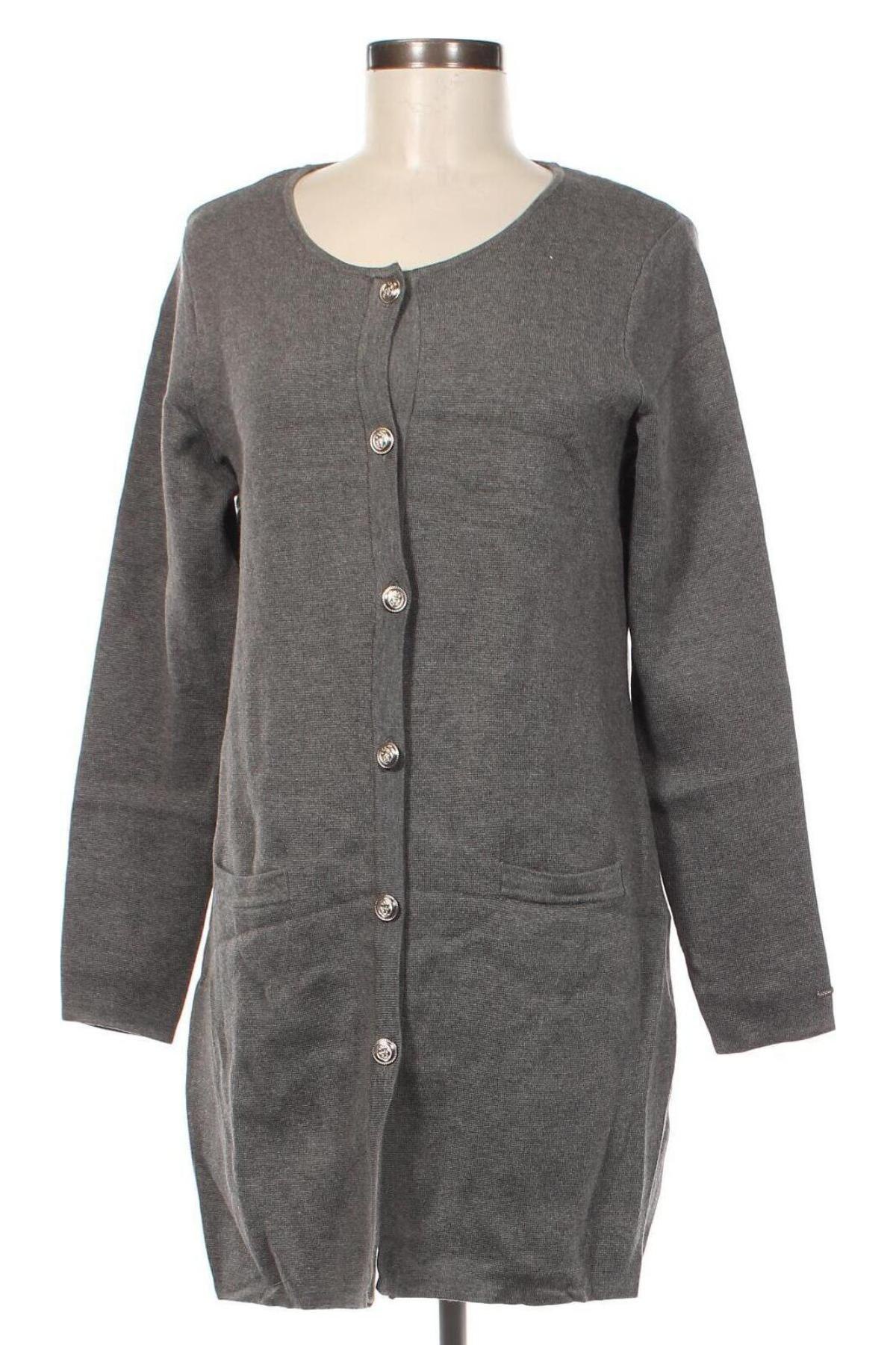 Damen Strickjacke Noom, Größe M, Farbe Grau, Preis € 8,99