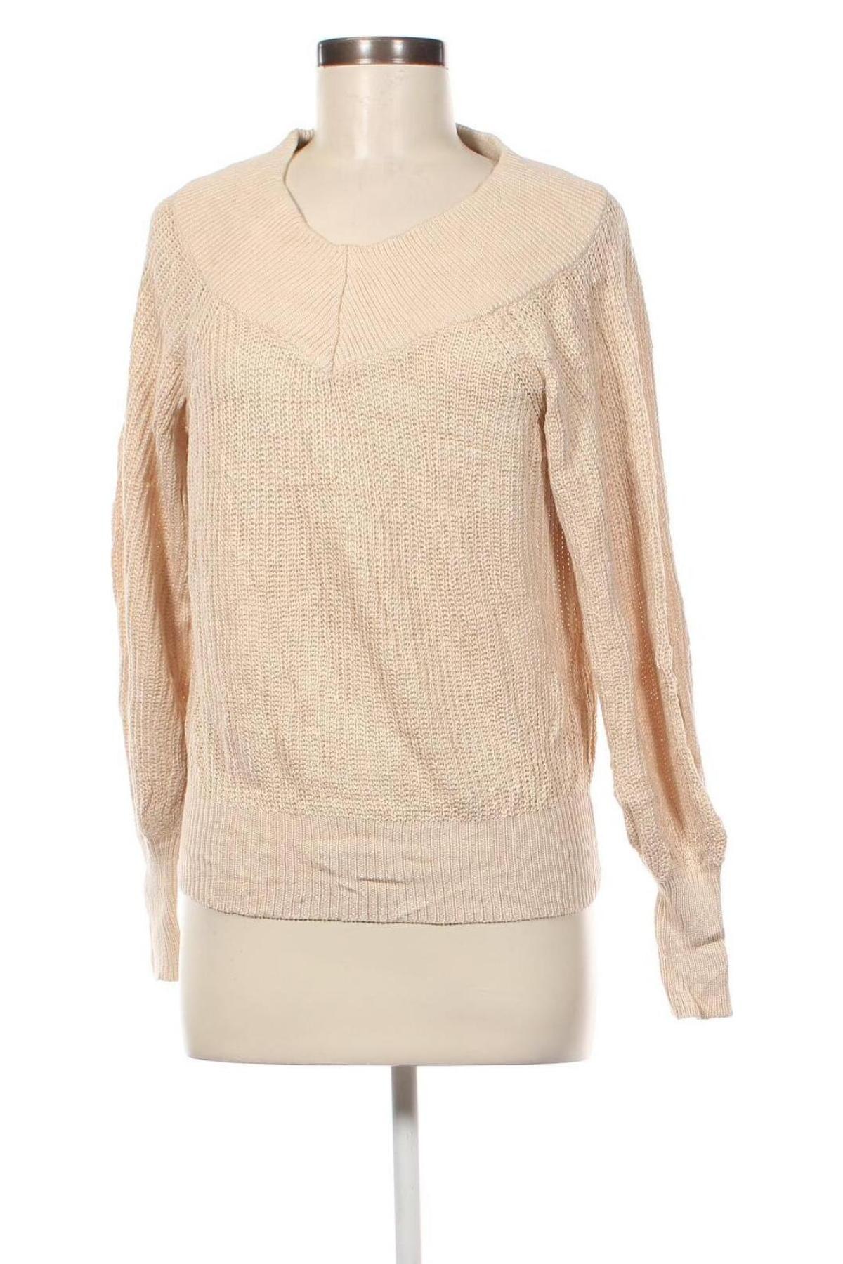 Damenpullover Object, Größe S, Farbe Beige, Preis 8,49 €