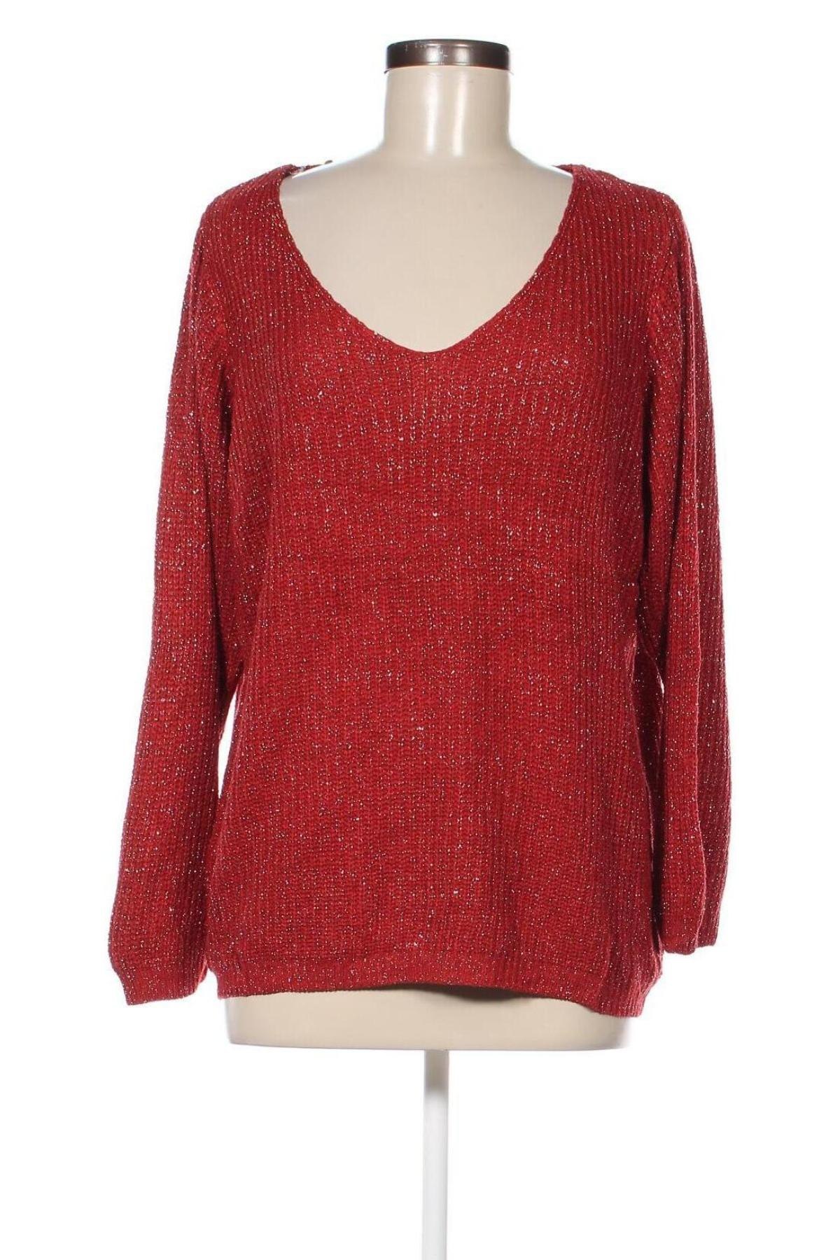 Damenpullover Paprika, Größe M, Farbe Rot, Preis € 4,99