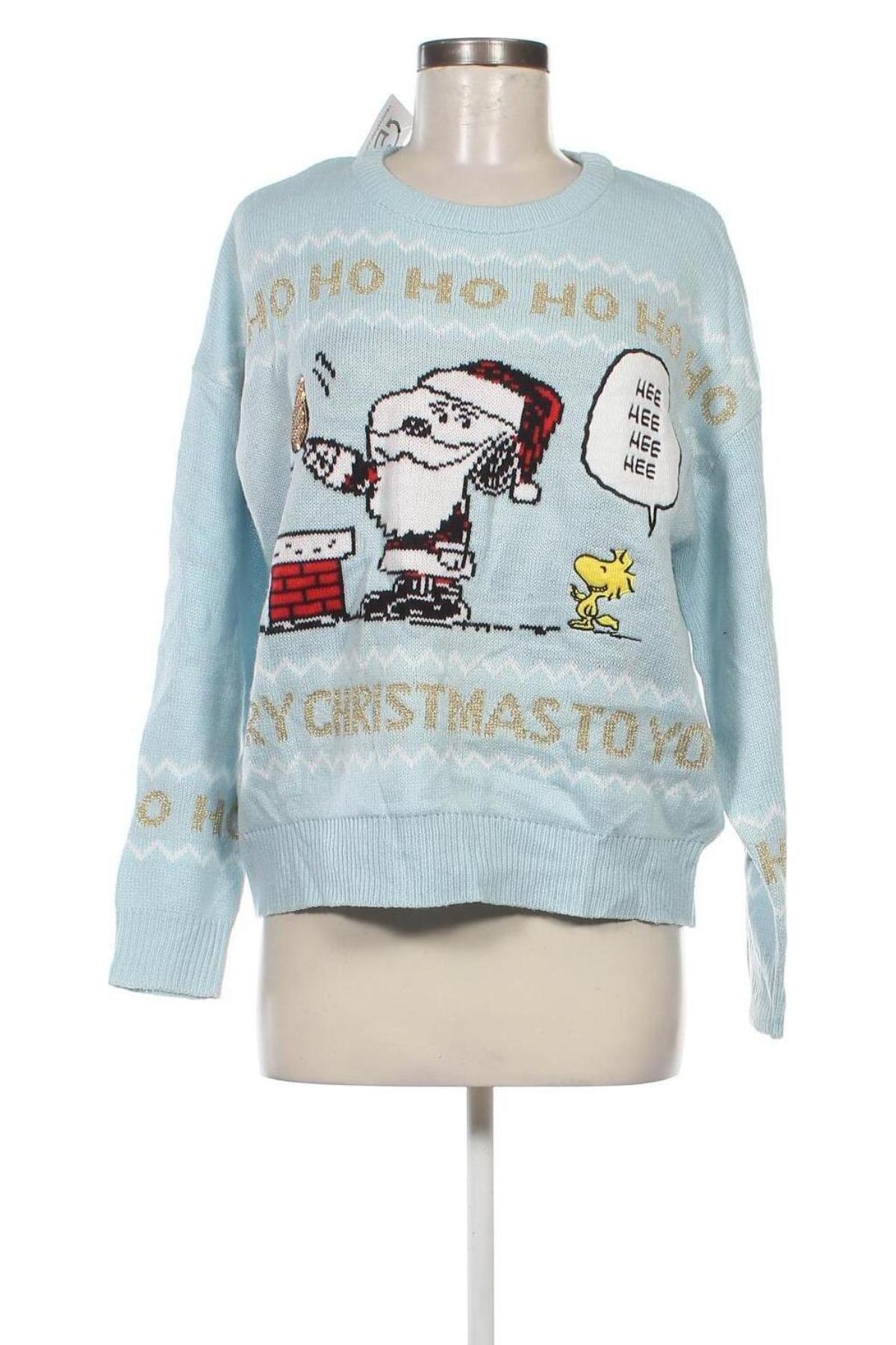 Damski sweter Peanuts, Rozmiar M, Kolor Niebieski, Cena 32,99 zł