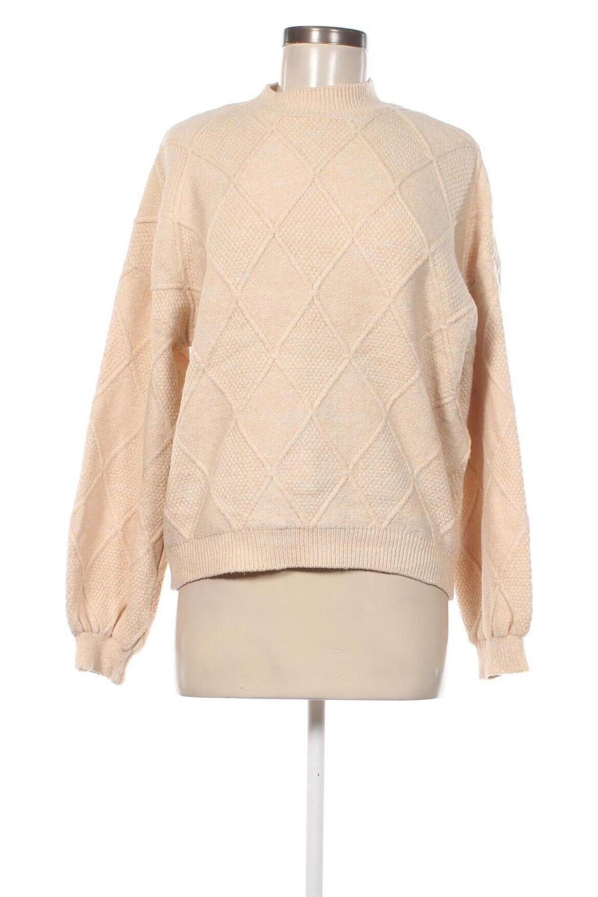 Damenpullover Pimkie, Größe M, Farbe Beige, Preis 7,49 €