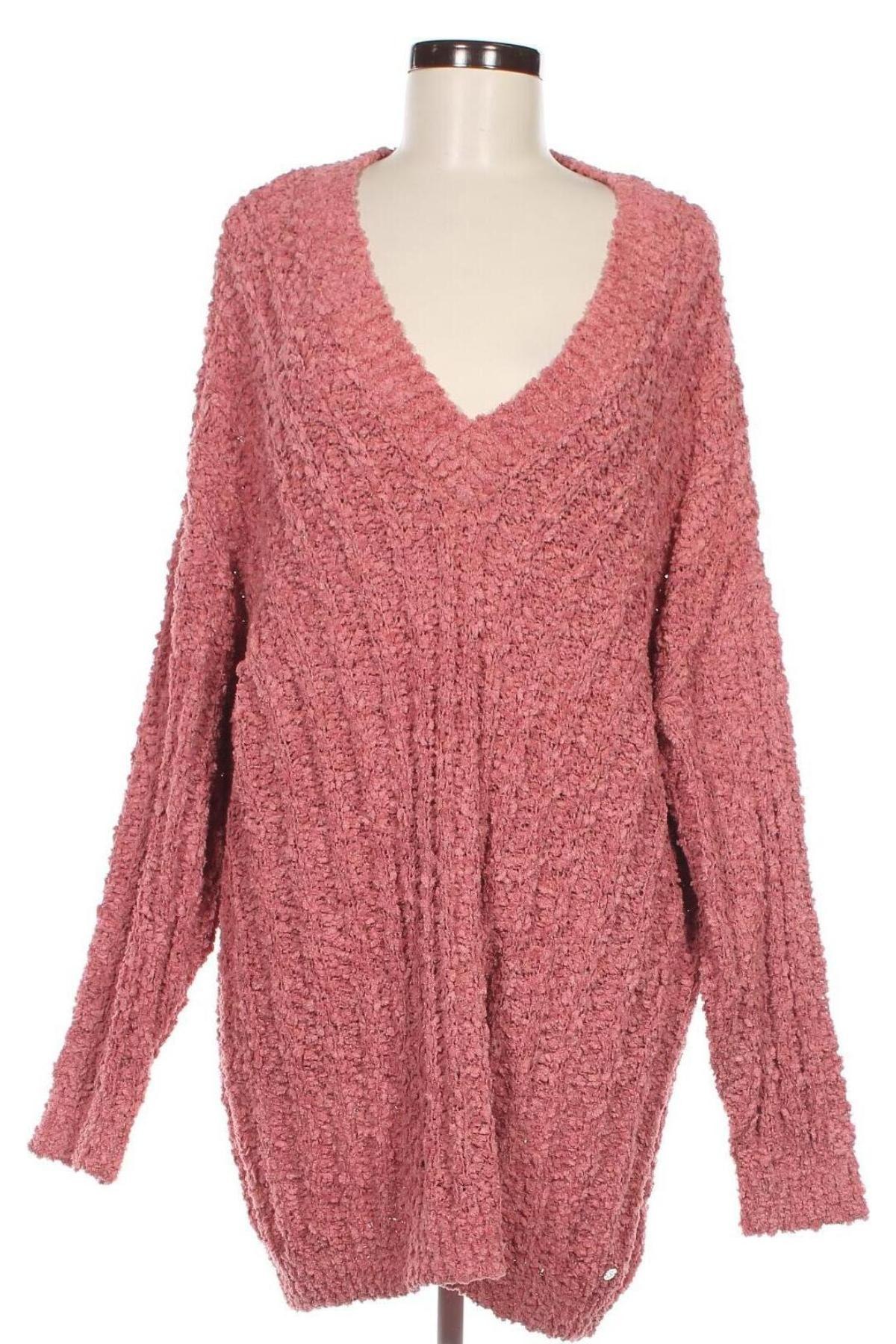 Damenpullover Sheego, Größe XXL, Farbe Rosa, Preis 16,99 €