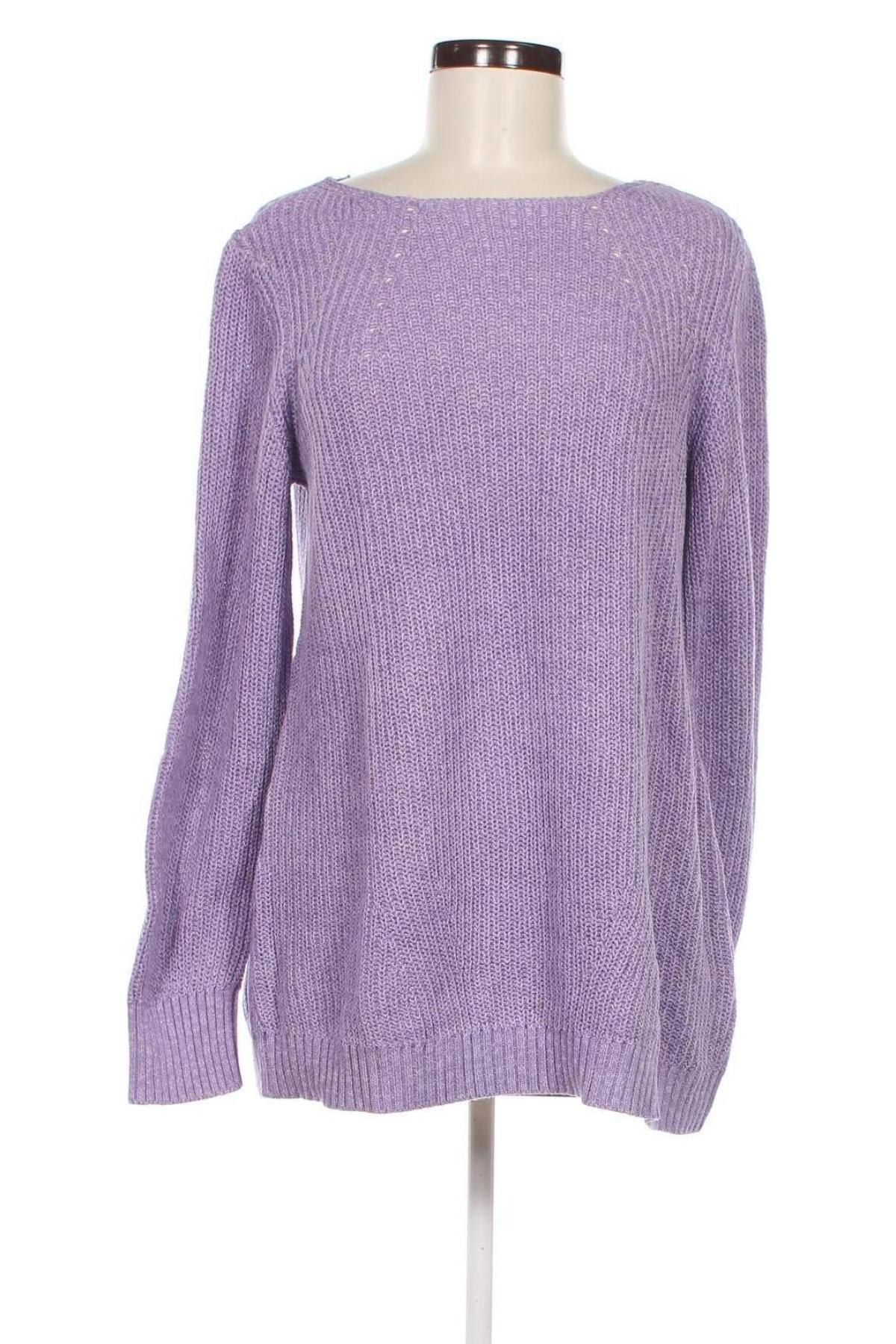 Damenpullover Sheego, Größe M, Farbe Lila, Preis € 16,99