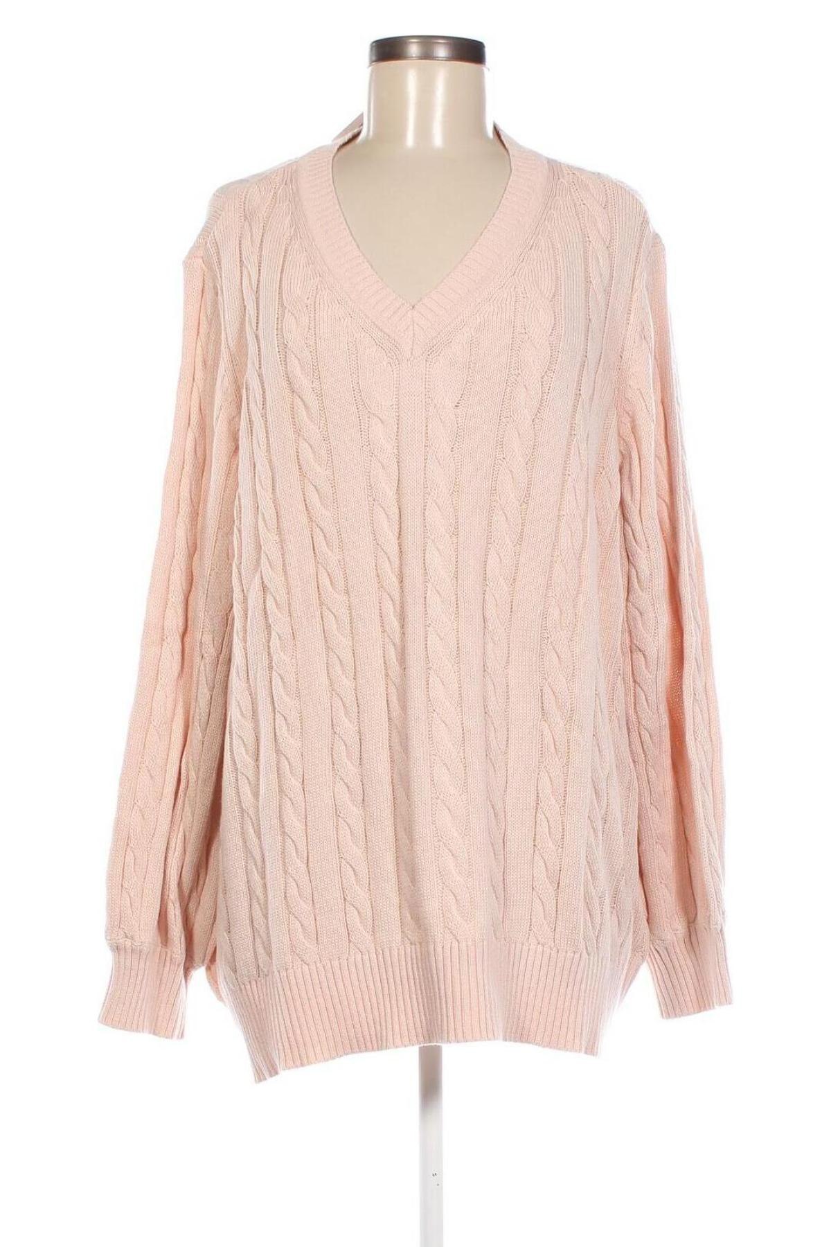 Damenpullover Sheego, Größe XXL, Farbe Rosa, Preis 21,79 €