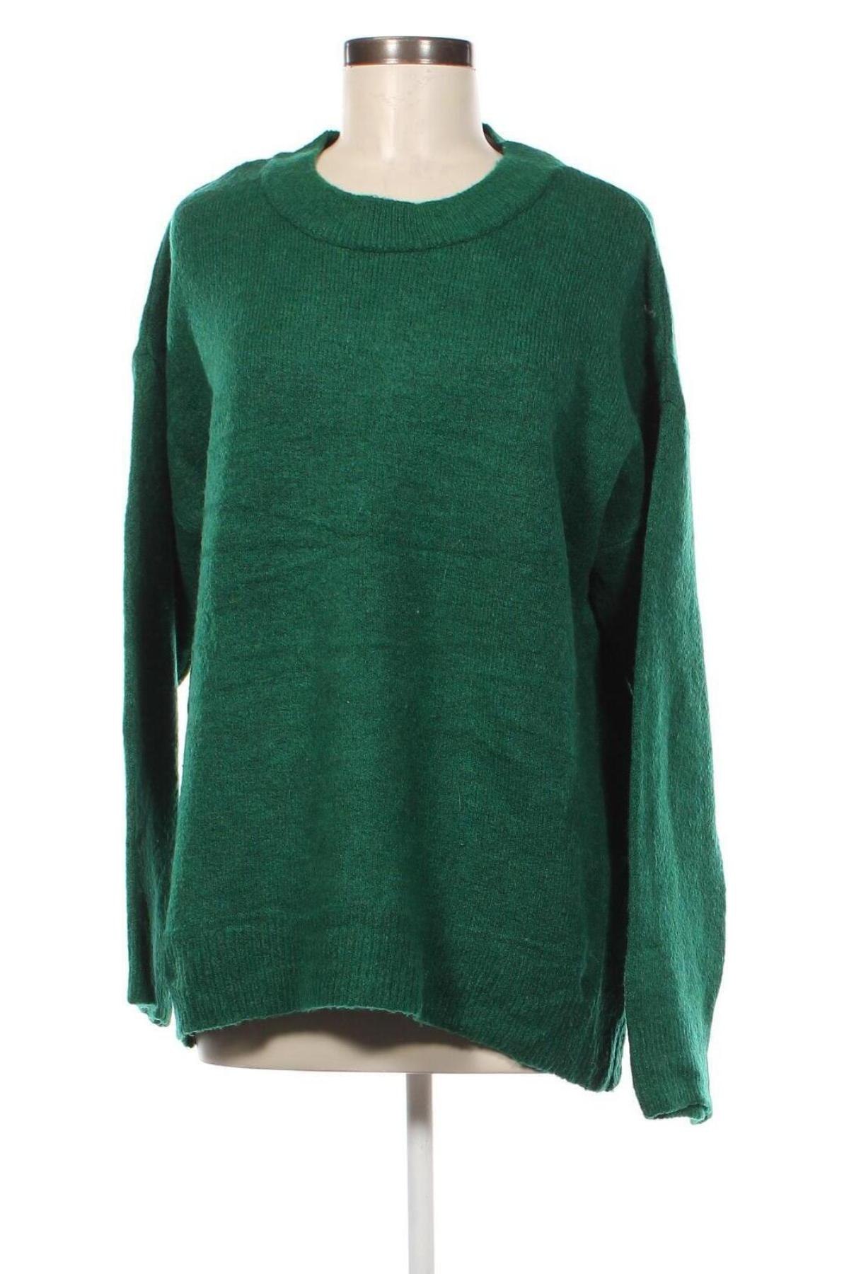 Damenpullover Stradivarius, Größe L, Farbe Grün, Preis 8,29 €