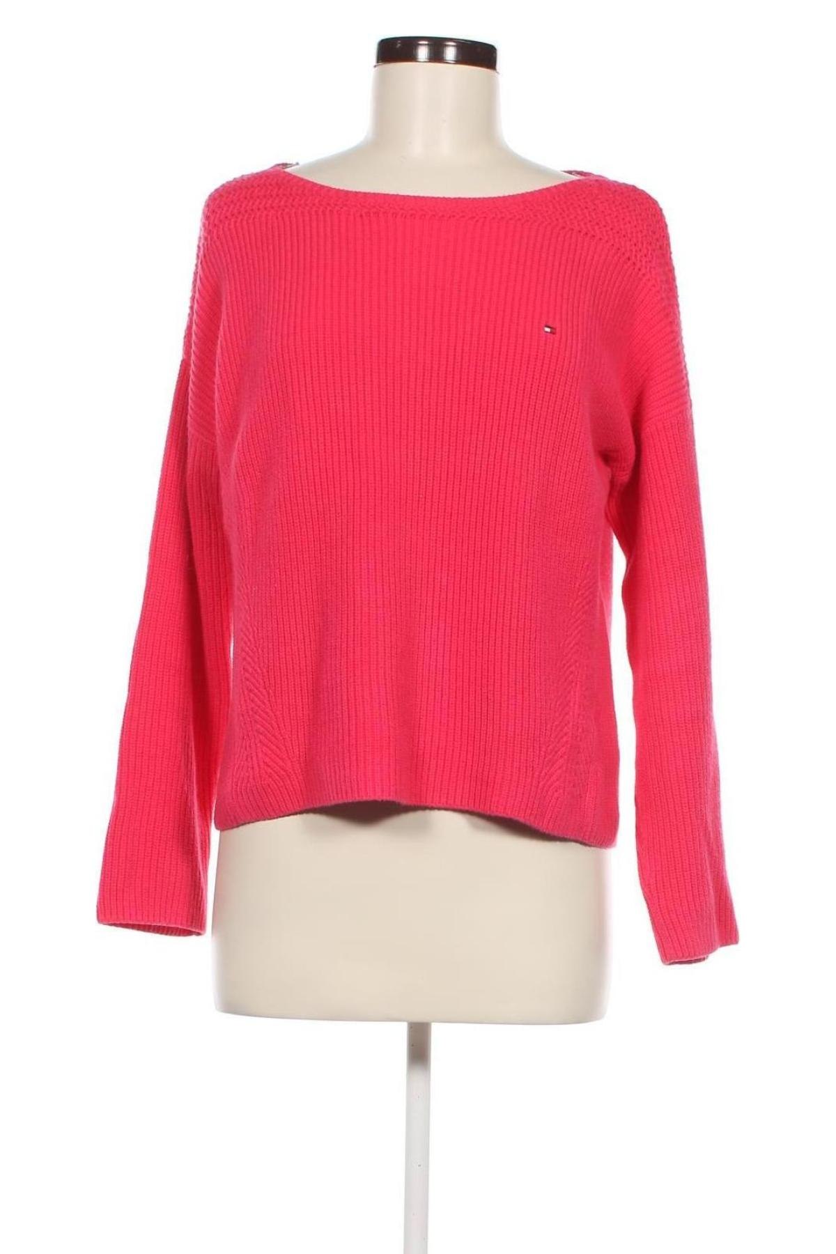 Damenpullover Tommy Hilfiger, Größe M, Farbe Rosa, Preis 120,49 €