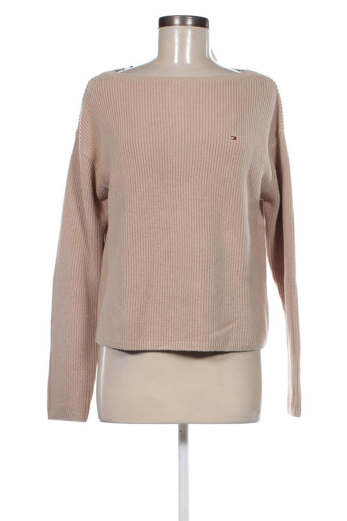 Damenpullover Tommy Hilfiger, Größe S, Farbe Beige, Preis 110,99 €