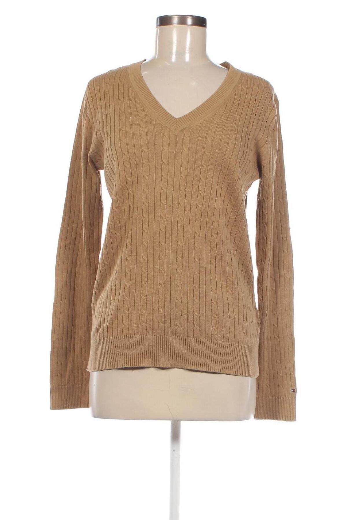 Damenpullover Tommy Hilfiger, Größe L, Farbe Braun, Preis 41,99 €