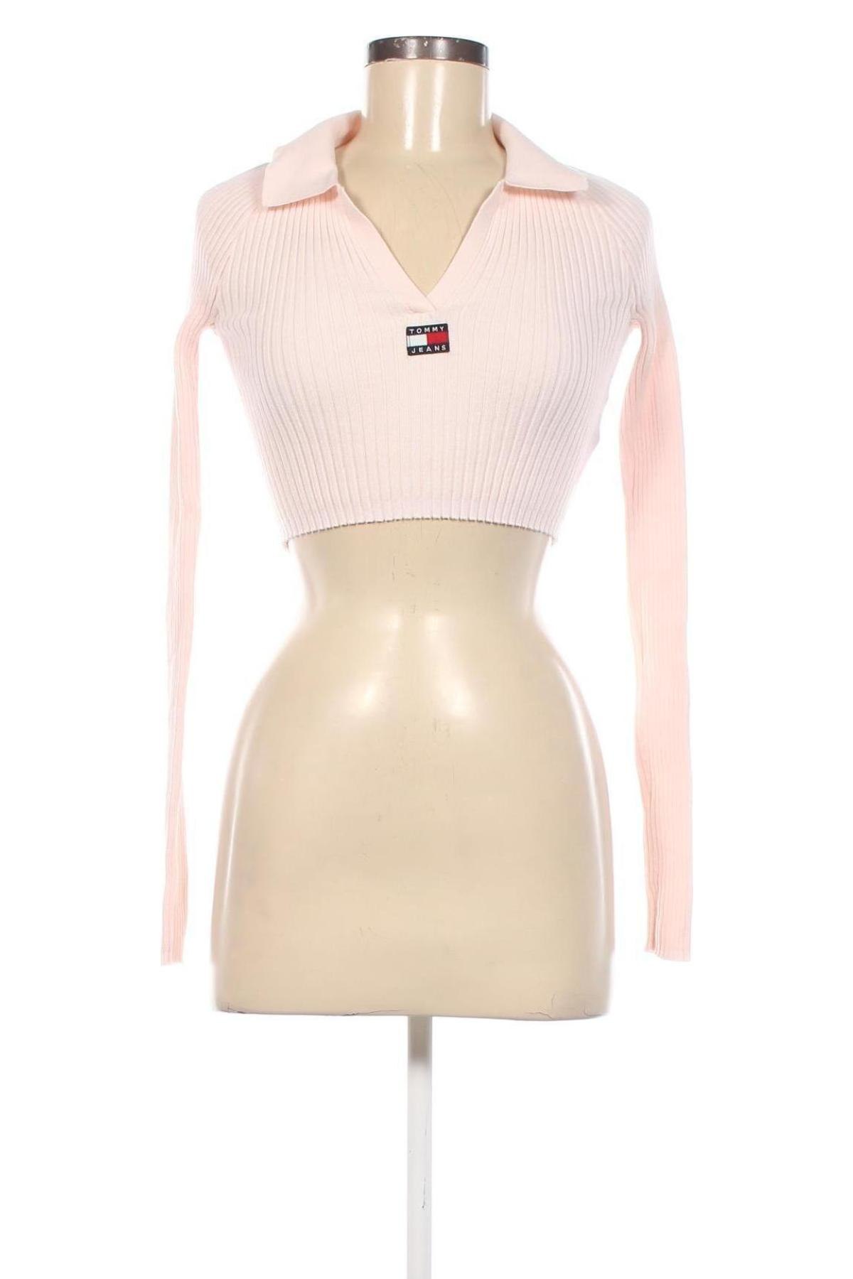 Damenpullover Tommy Jeans, Größe XS, Farbe Rosa, Preis € 138,99