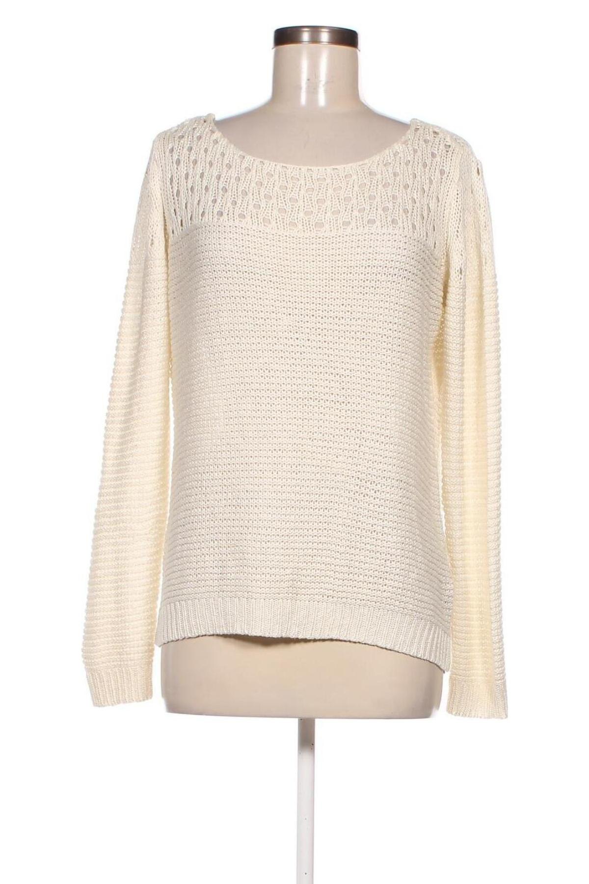 Damenpullover Vero Moda, Größe L, Farbe Ecru, Preis 6,99 €