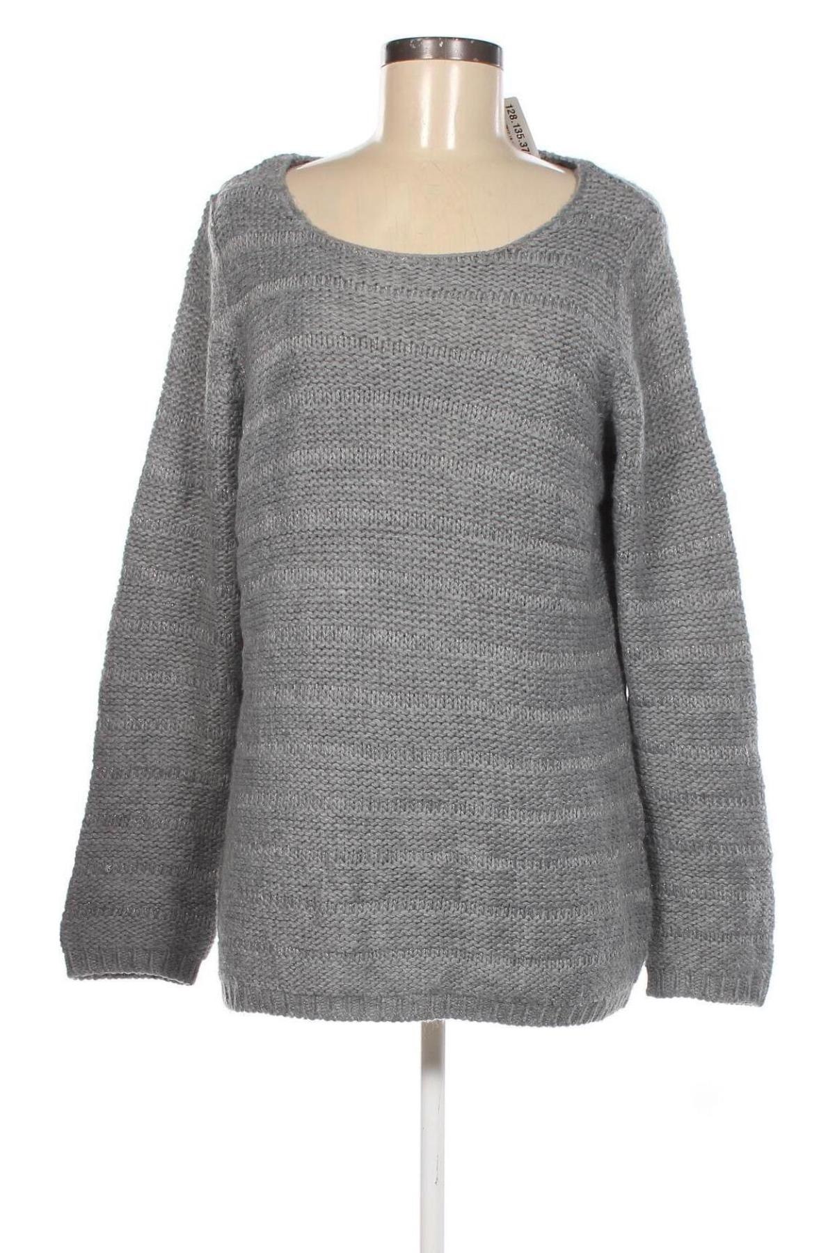 Damenpullover Yessica, Größe L, Farbe Grau, Preis 6,49 €