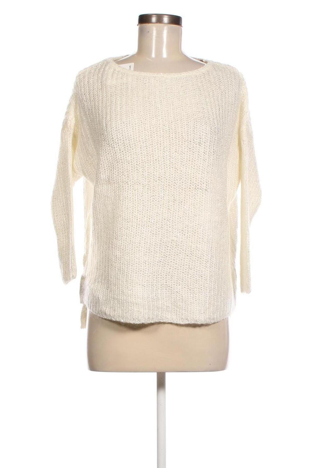 Damenpullover Zara, Größe S, Farbe Weiß, Preis € 5,99