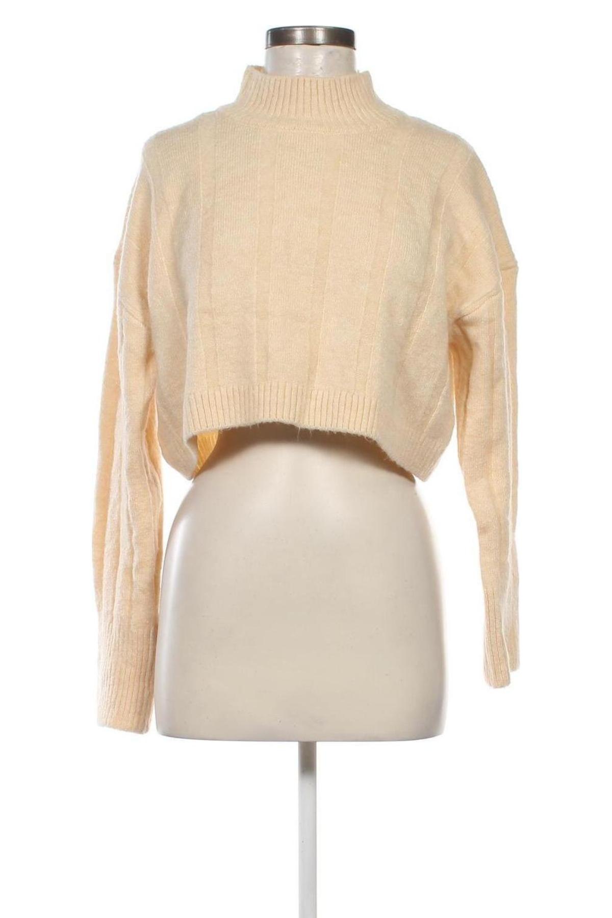 Damenpullover Zara, Größe S, Farbe Beige, Preis 7,99 €