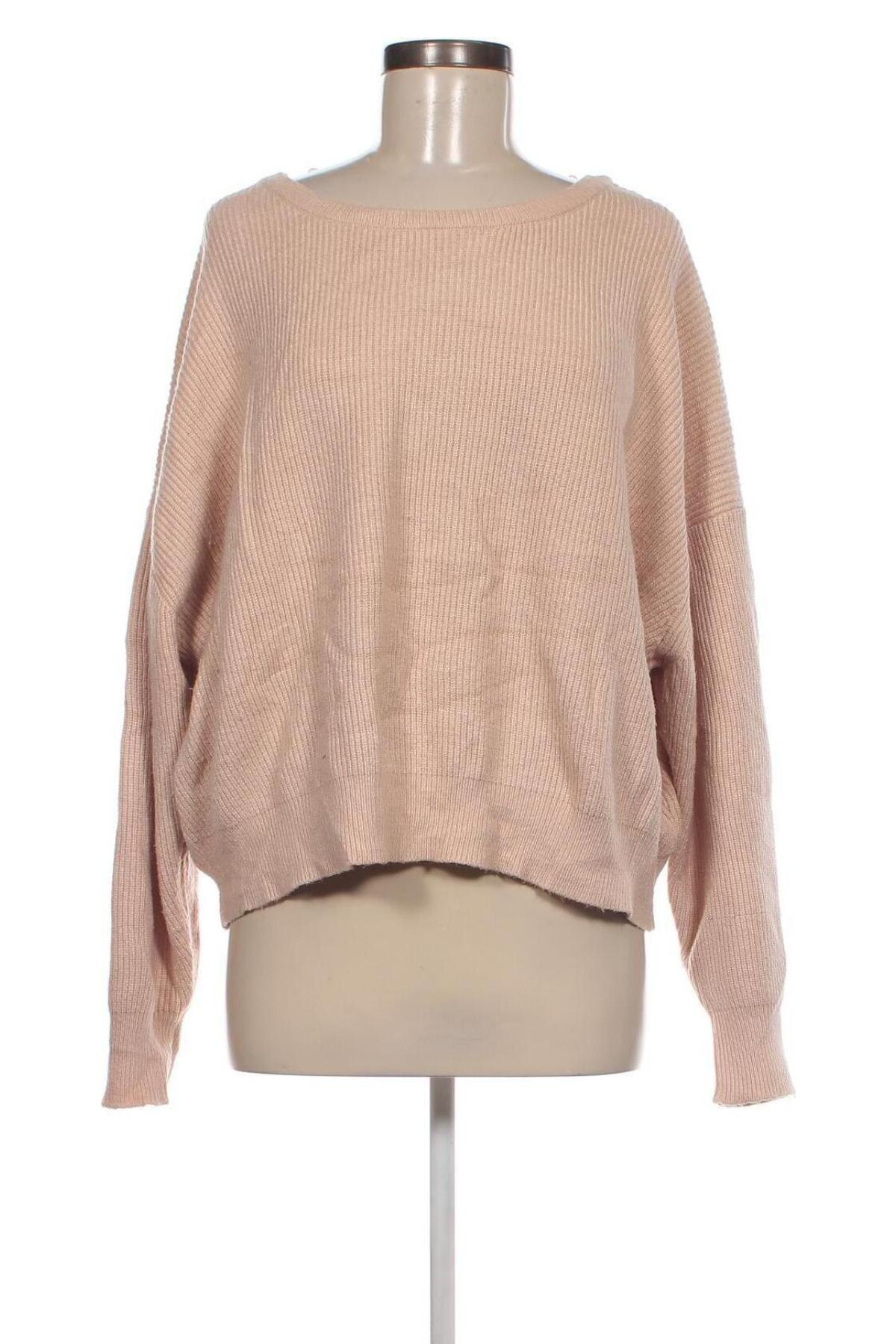 Damenpullover Zara Knitwear, Größe L, Farbe Beige, Preis € 6,99