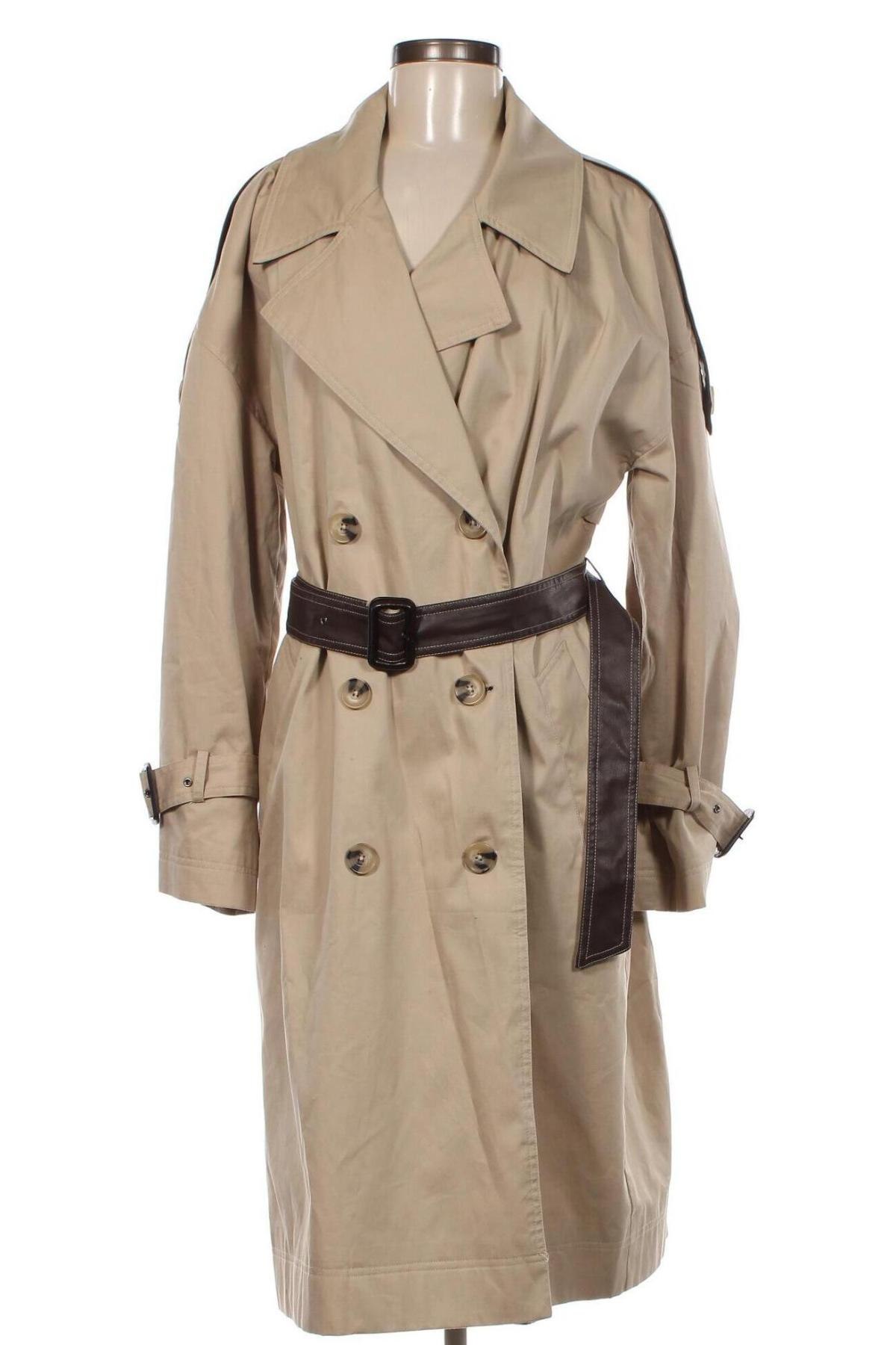 Trench de femei Badgley Mischka, Mărime L, Culoare Bej, Preț 456,99 Lei