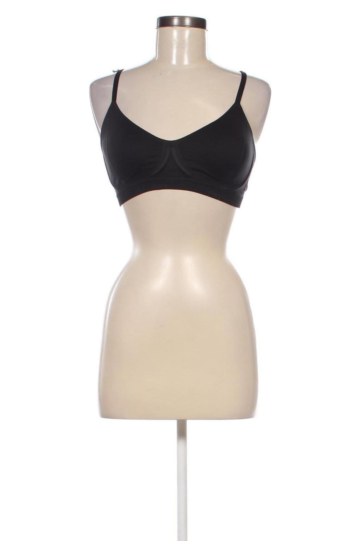 Damen Sporttop Calvin Klein, Größe M, Farbe Schwarz, Preis 26,49 €