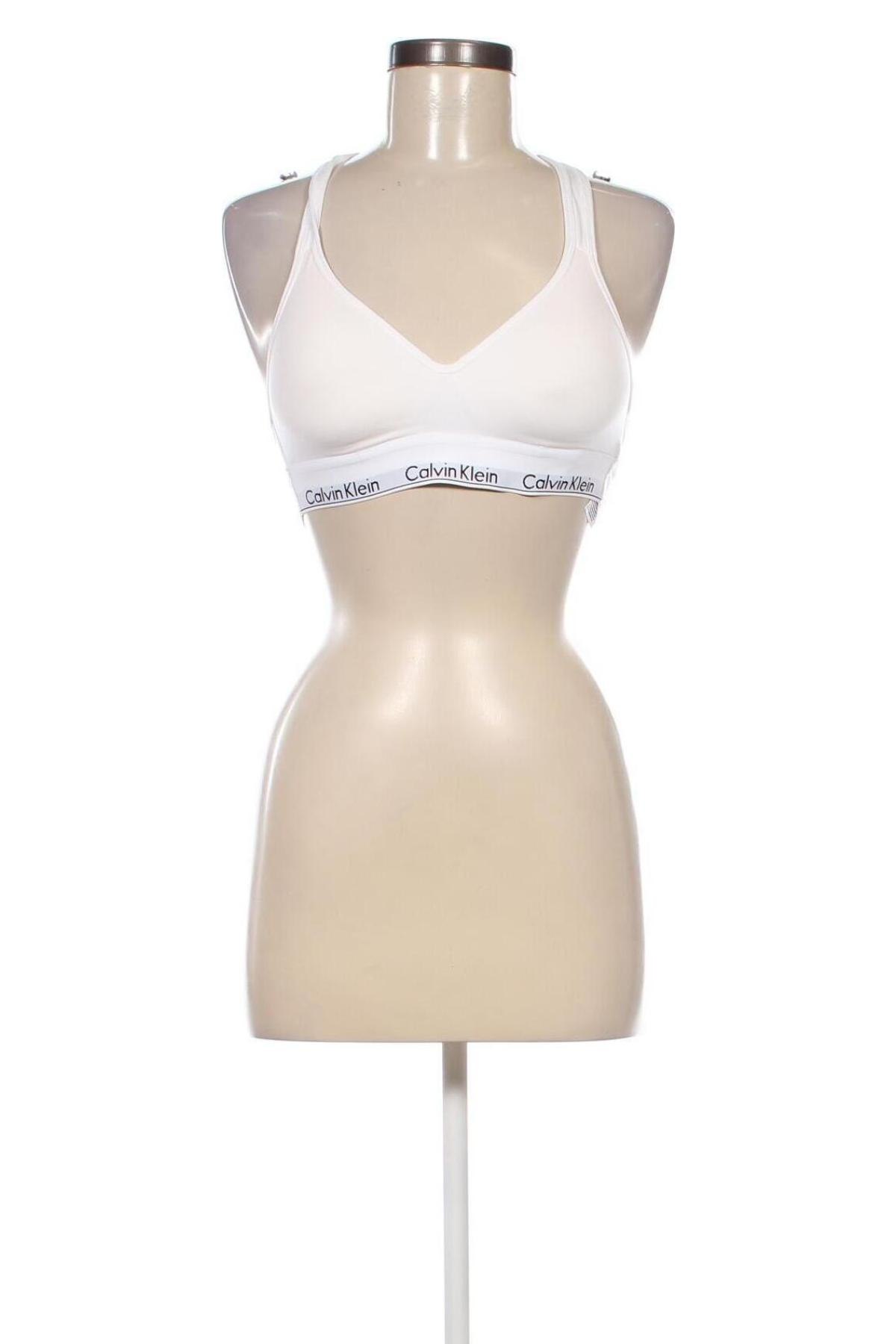 Top sport de damă. Calvin Klein, Mărime S, Culoare Alb, Preț 223,99 Lei