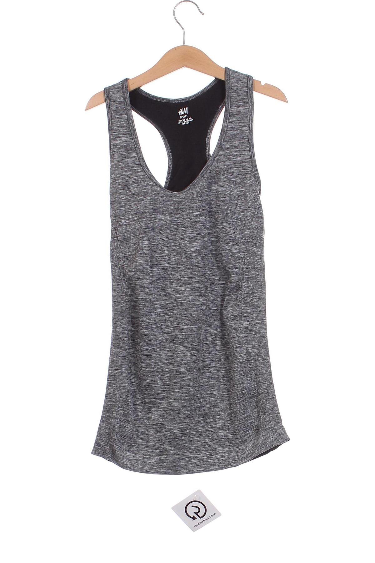 Damen Sporttop H&M, Größe XS, Farbe Grau, Preis € 3,99