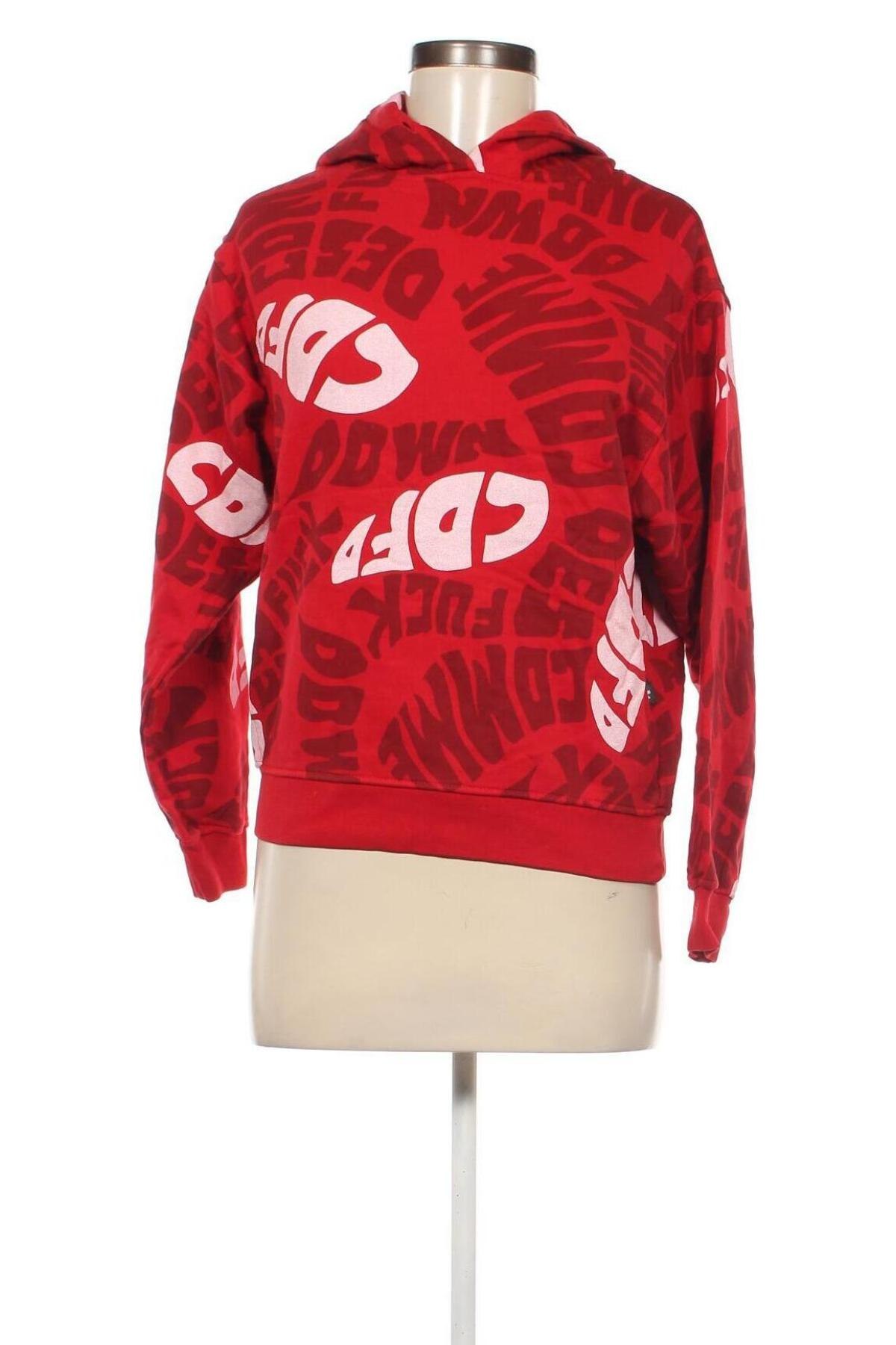 Damen Sweatshirt Comme Des Fuckdown, Größe XS, Farbe Rot, Preis € 11,99