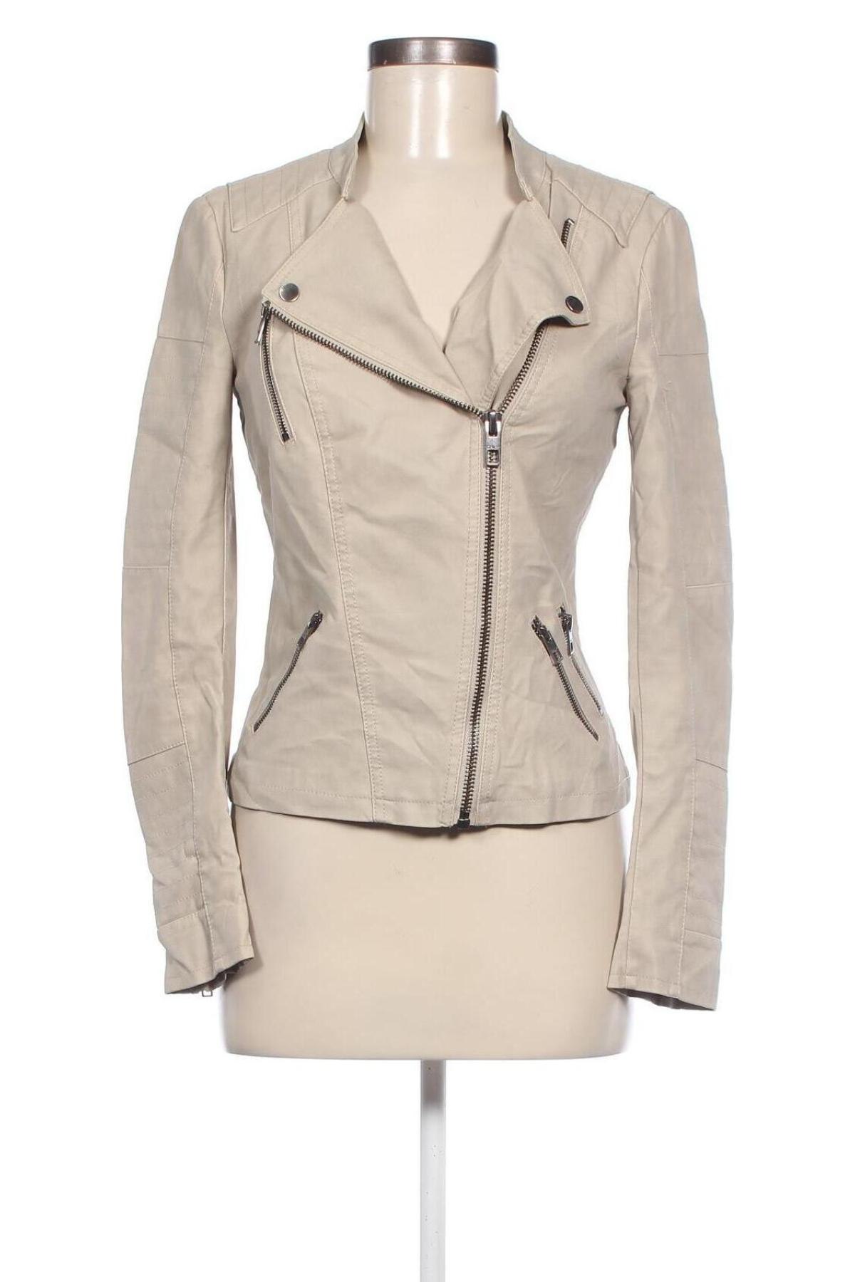 Damen Lederjacke ONLY, Größe XS, Farbe Grau, Preis € 28,53