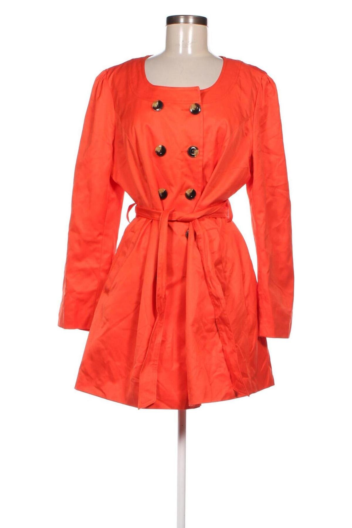 Damenmantel La Redoute, Größe L, Farbe Orange, Preis € 9,99