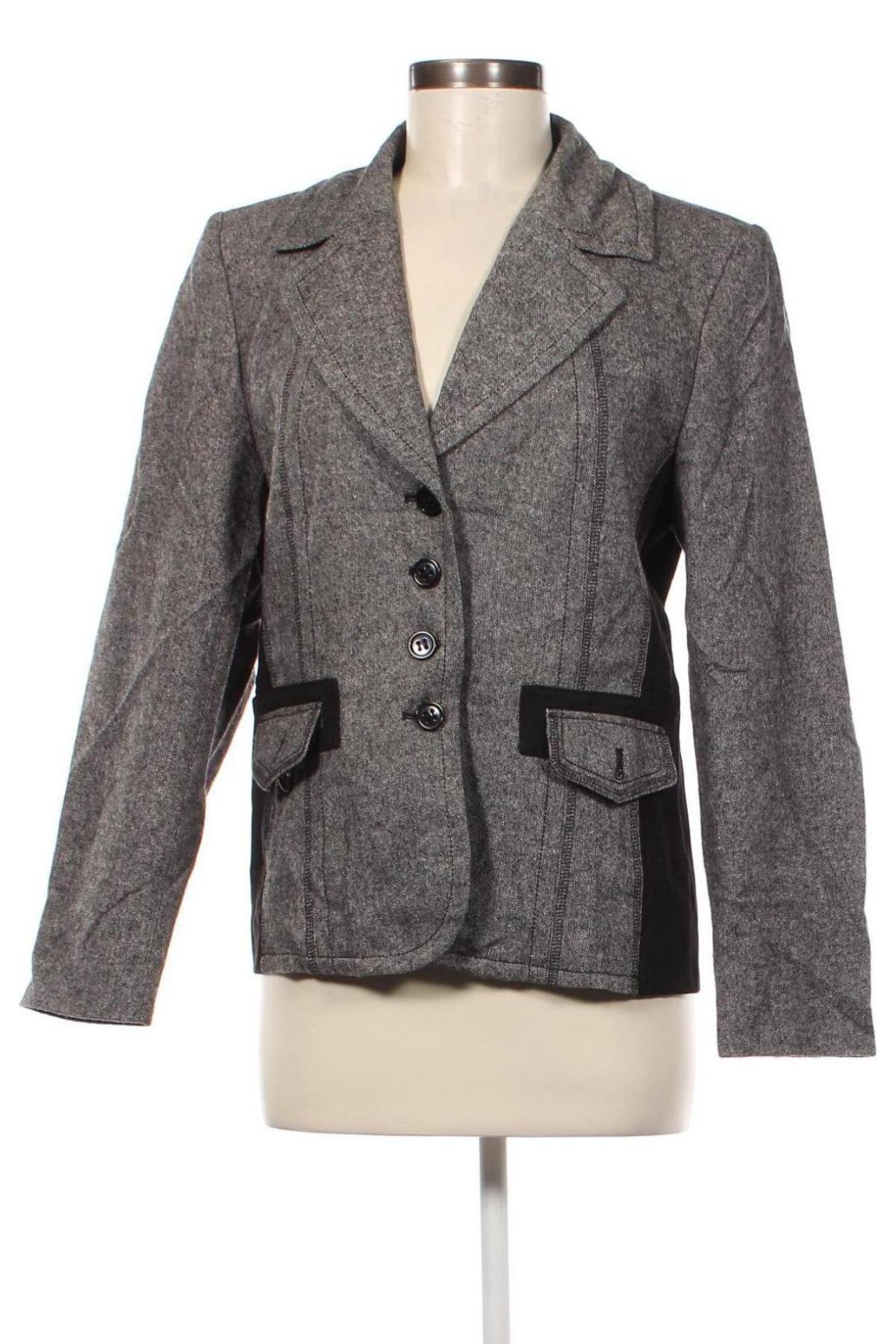 Damen Blazer Adagio, Größe M, Farbe Grau, Preis 10,99 €