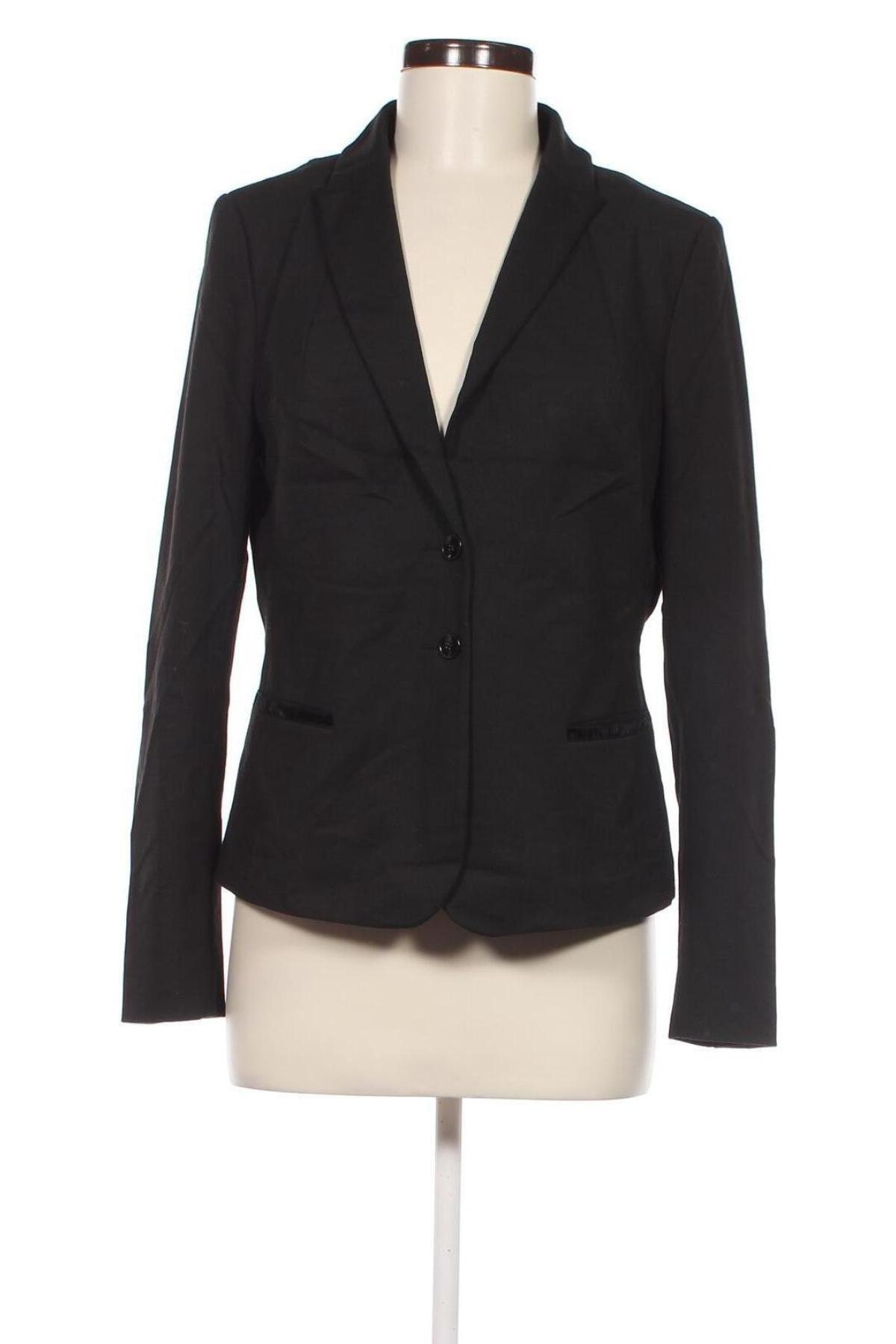 Damen Blazer Comma,, Größe L, Farbe Schwarz, Preis 11,99 €