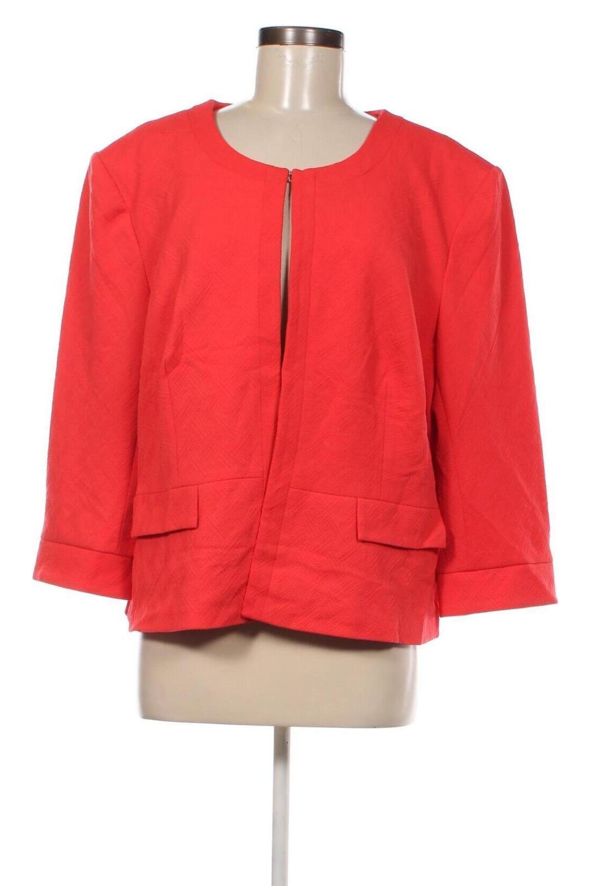 Damen Blazer Damart, Größe 3XL, Farbe Rot, Preis € 10,99