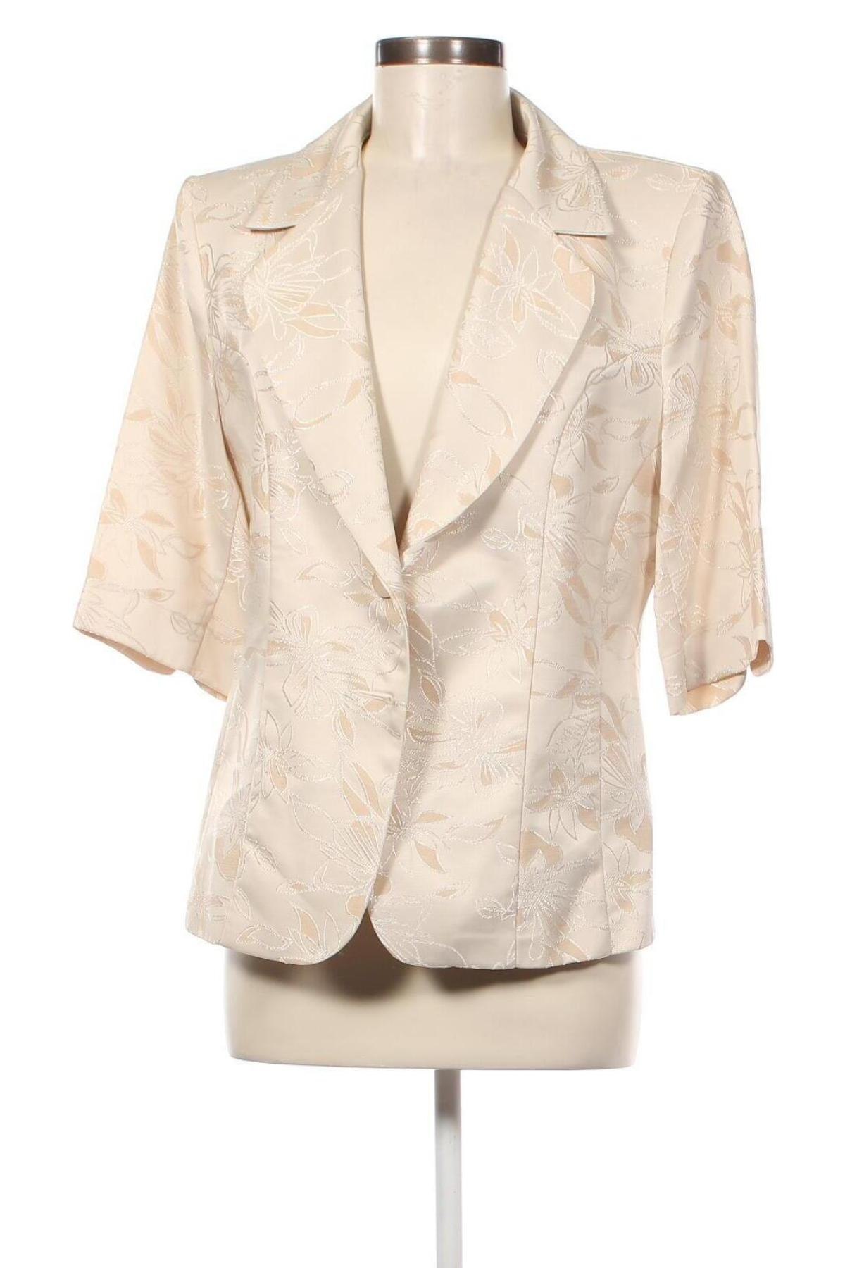 Damen Blazer Elegance, Größe XL, Farbe Beige, Preis 43,99 €