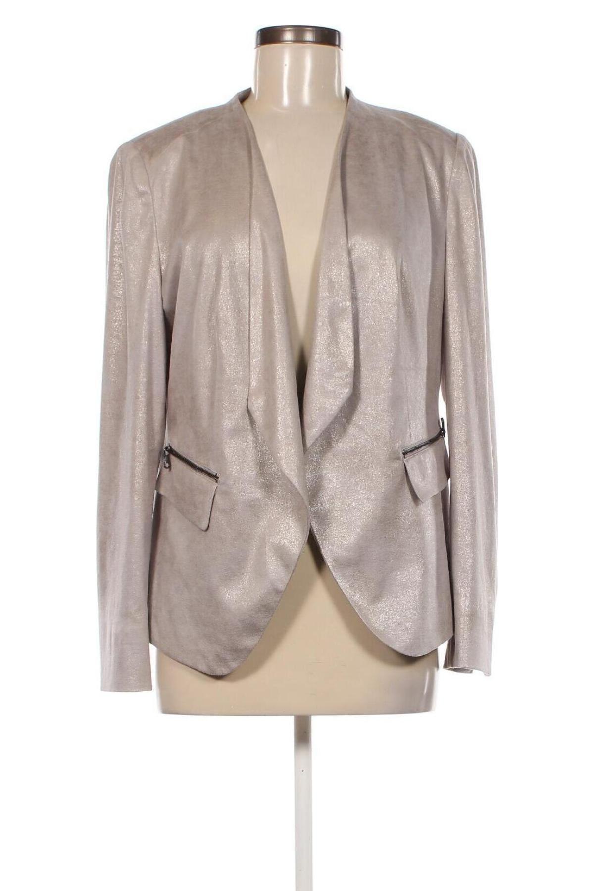 Damen Blazer Gerry Weber, Größe L, Farbe Grau, Preis 25,28 €