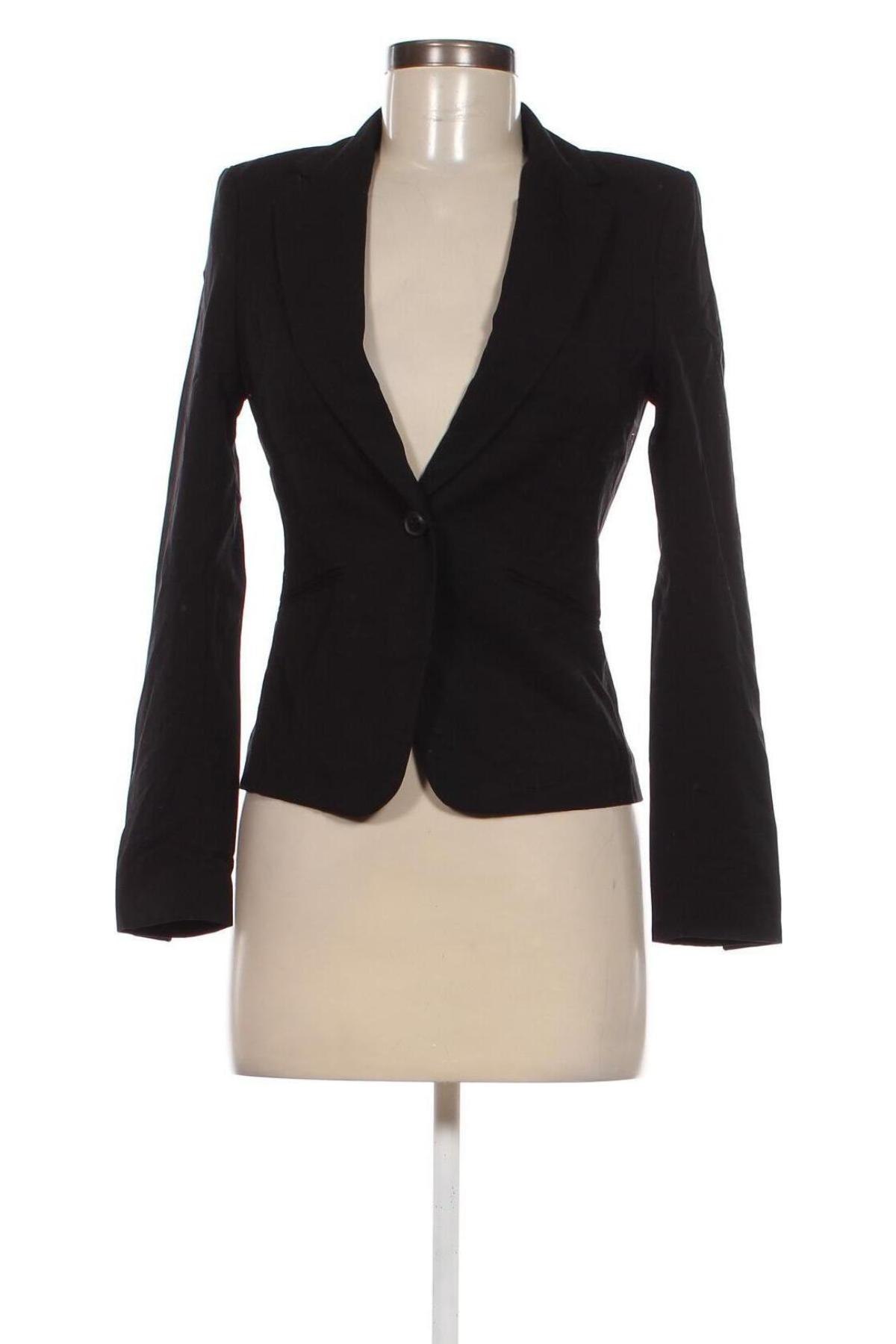 Damen Blazer H&M, Größe XS, Farbe Schwarz, Preis 5,99 €