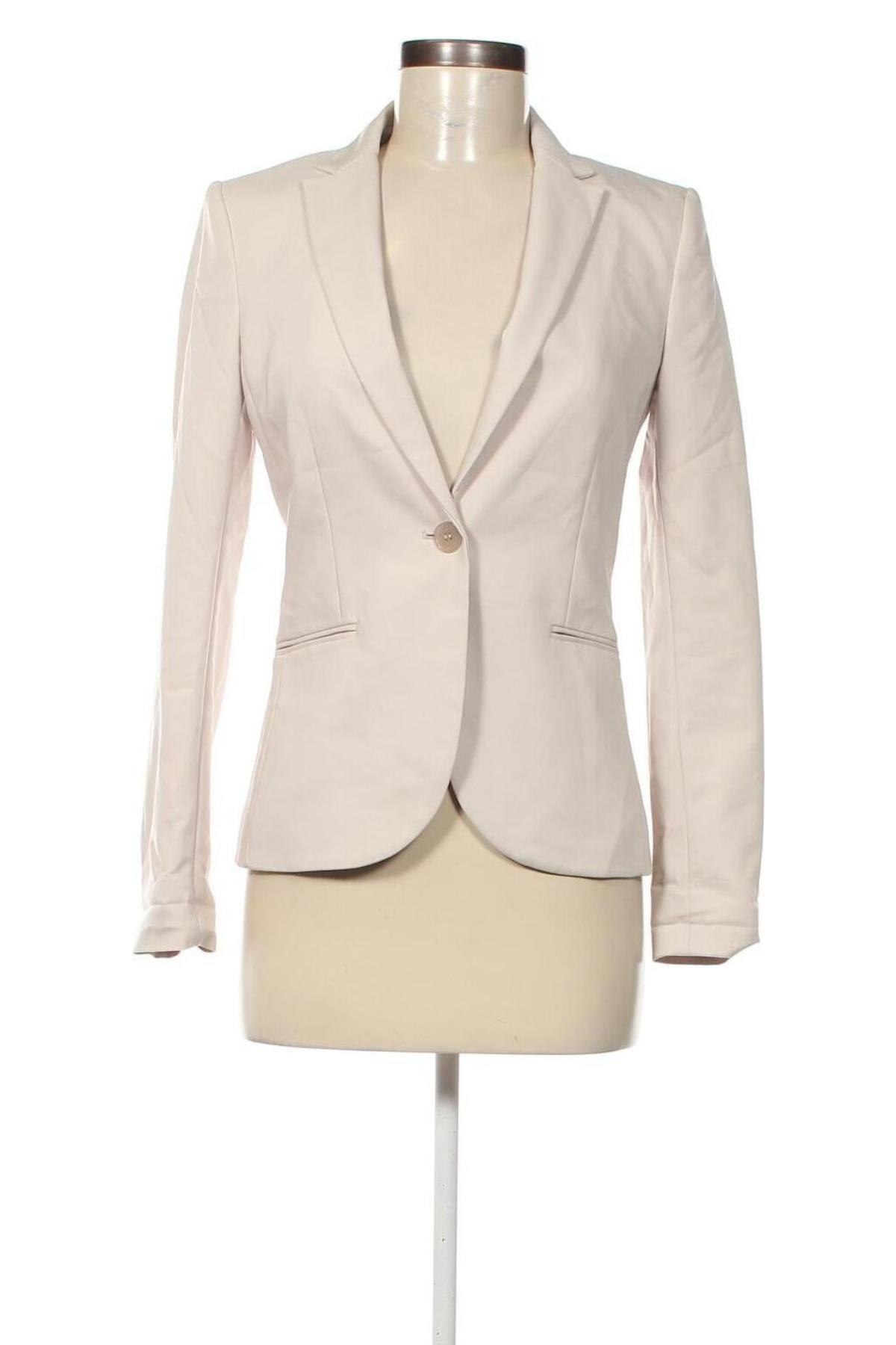 Damen Blazer H&M, Größe S, Farbe Beige, Preis 30,62 €