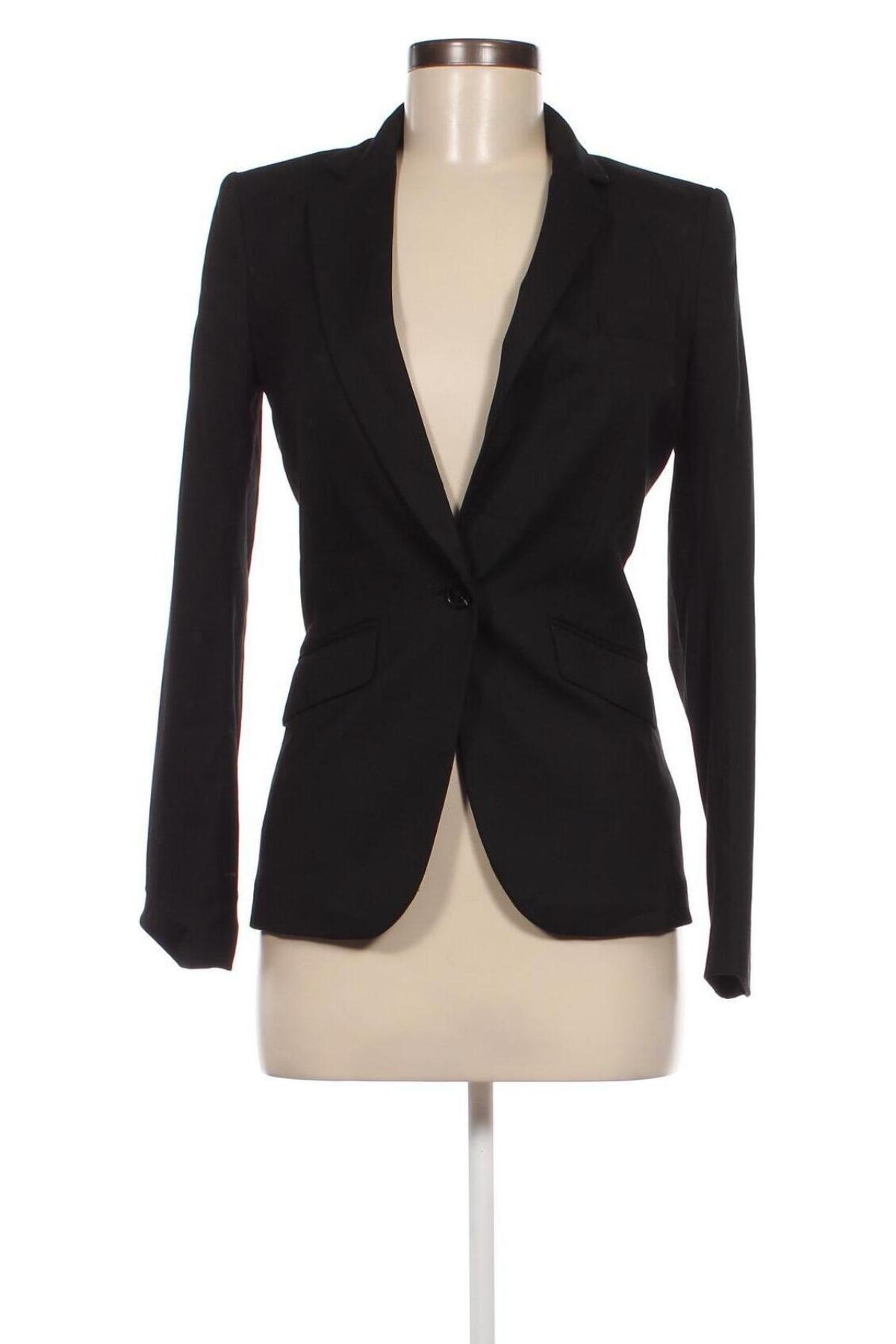 Damen Blazer H&M, Größe XS, Farbe Schwarz, Preis 8,49 €