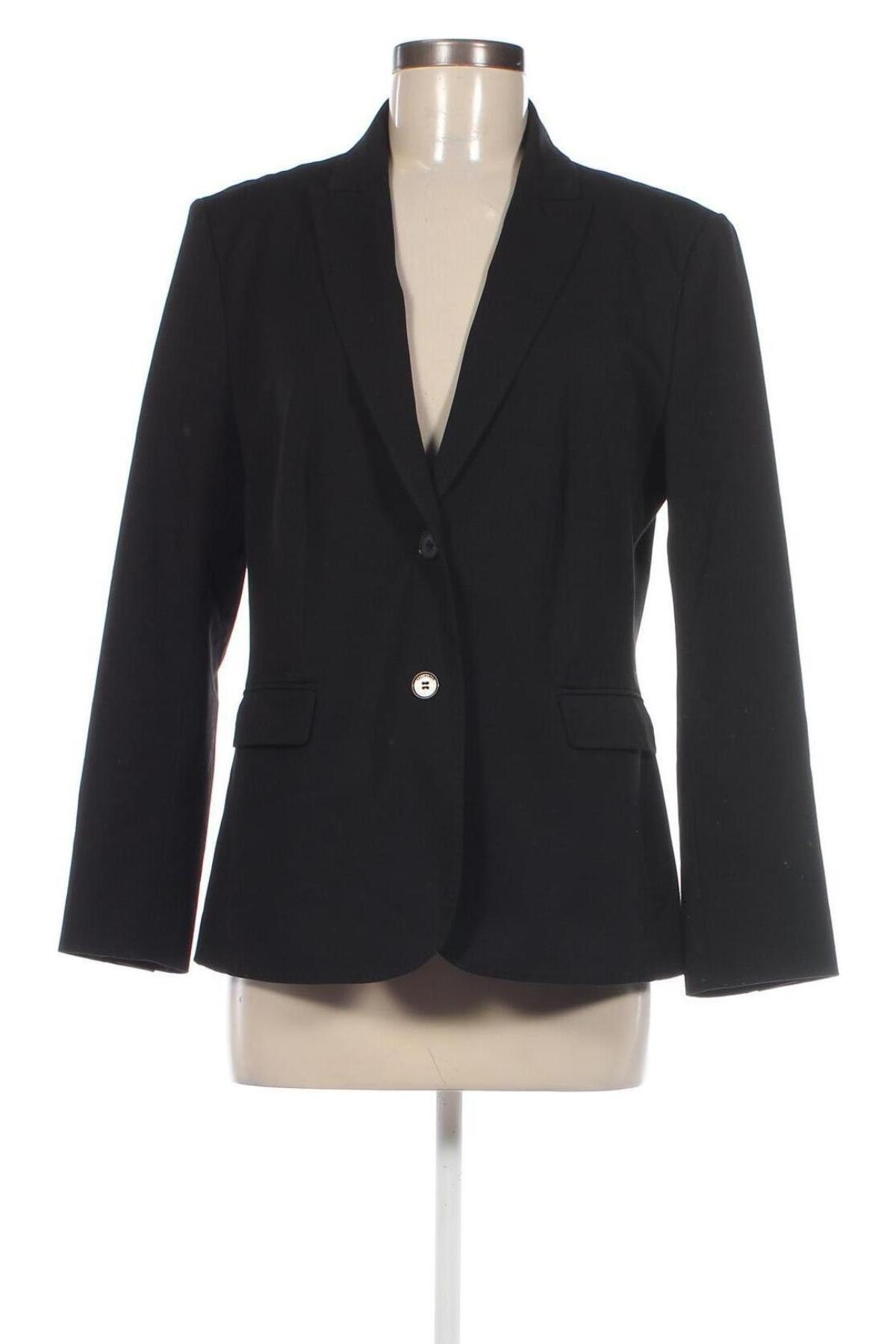 Damen Blazer Hallhuber, Größe L, Farbe Schwarz, Preis € 29,89