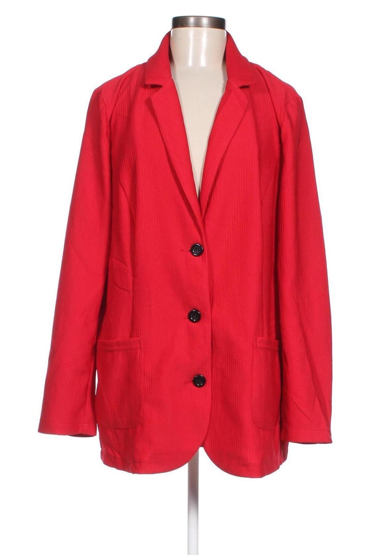 Damen Blazer M. Collection, Größe XXL, Farbe Rot, Preis 12,49 €