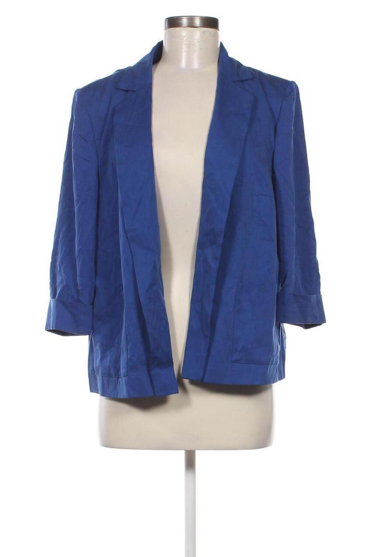 Damen Blazer Madeleine, Größe L, Farbe Blau, Preis 7,99 €