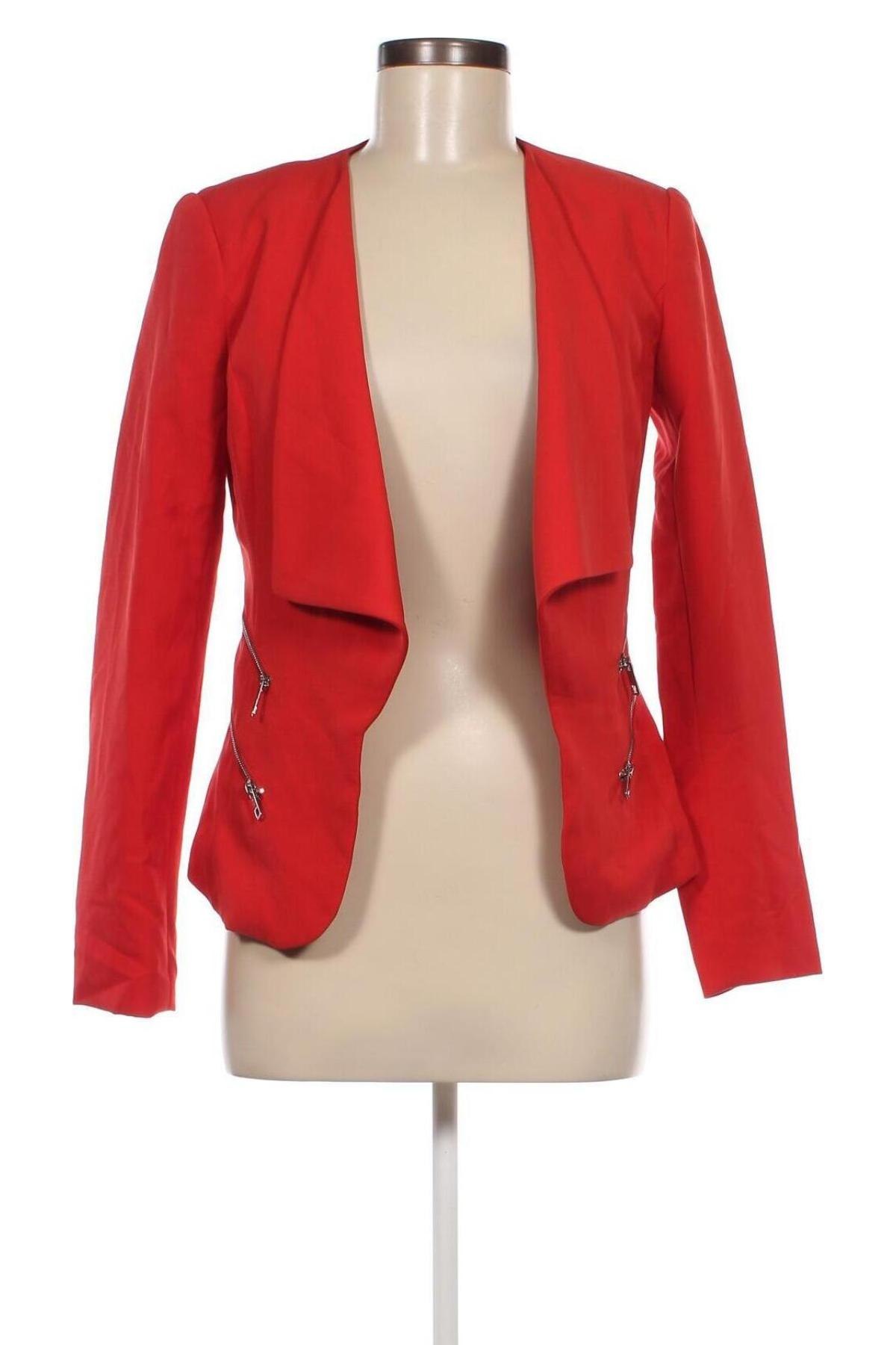 Damen Blazer Manguun, Größe XS, Farbe Rot, Preis € 8,99