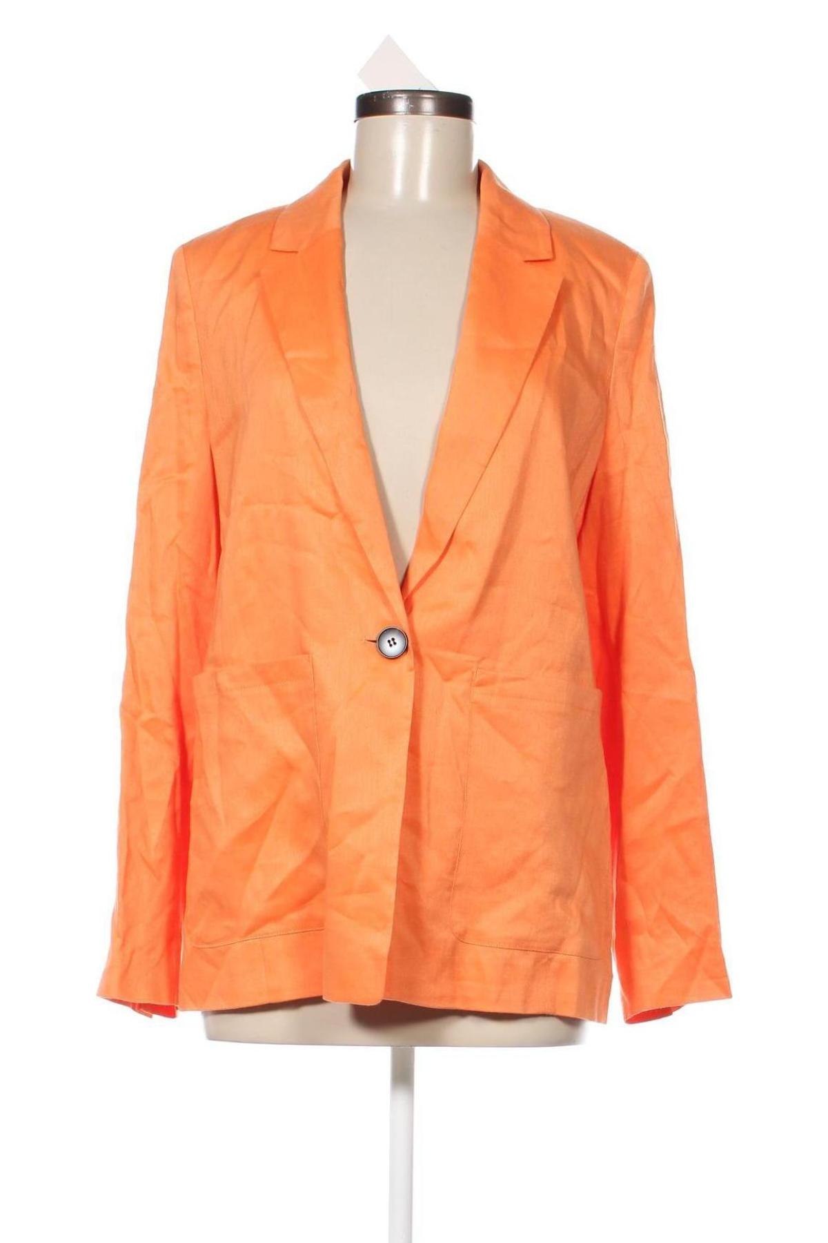 Γυναικείο σακάκι S.Oliver, Μέγεθος M, Χρώμα Πορτοκαλί, Τιμή 20,48 €