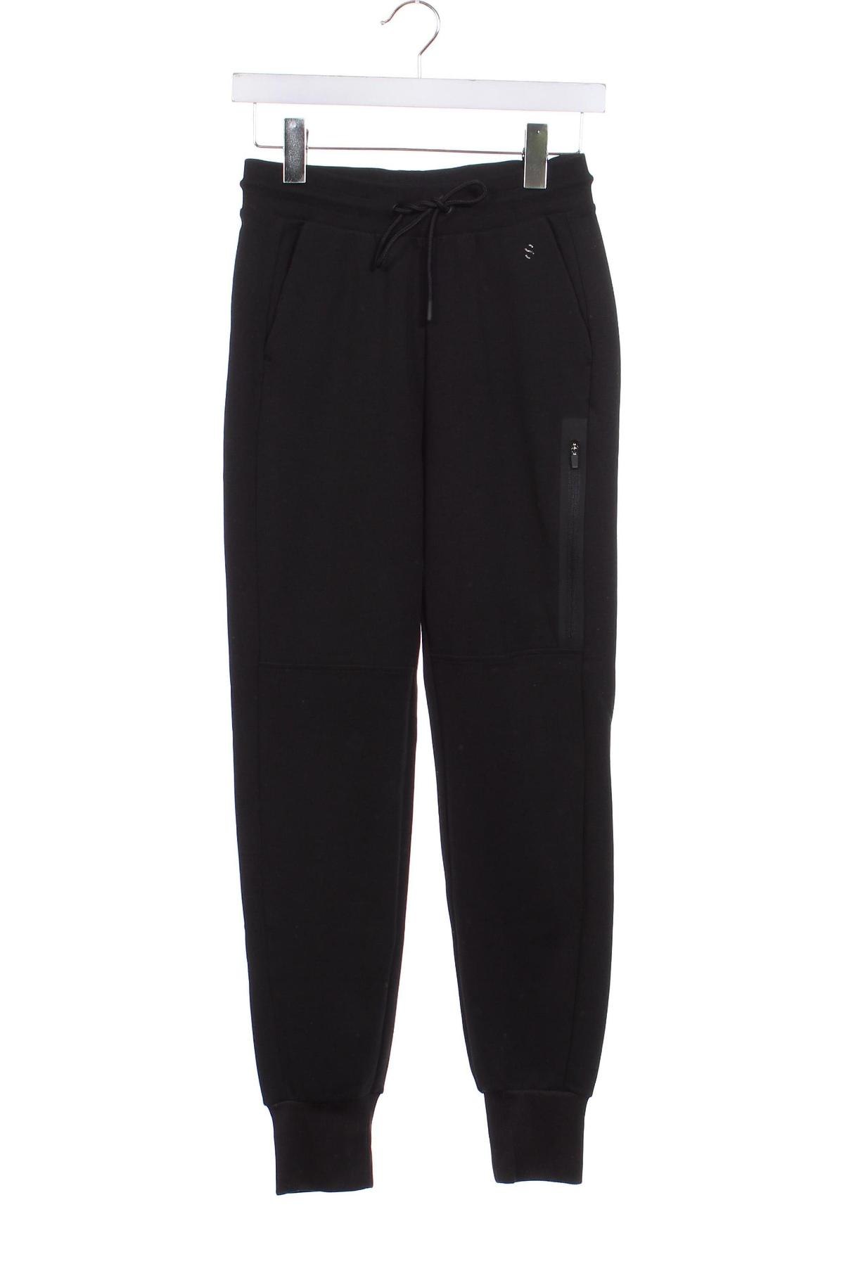 Pantaloni trening de femei H&M, Mărime XS, Culoare Negru, Preț 73,98 Lei