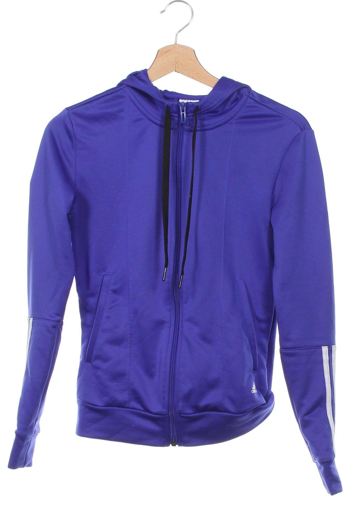 Damen Sportoberteil Adidas, Größe XXS, Farbe Blau, Preis € 14,27