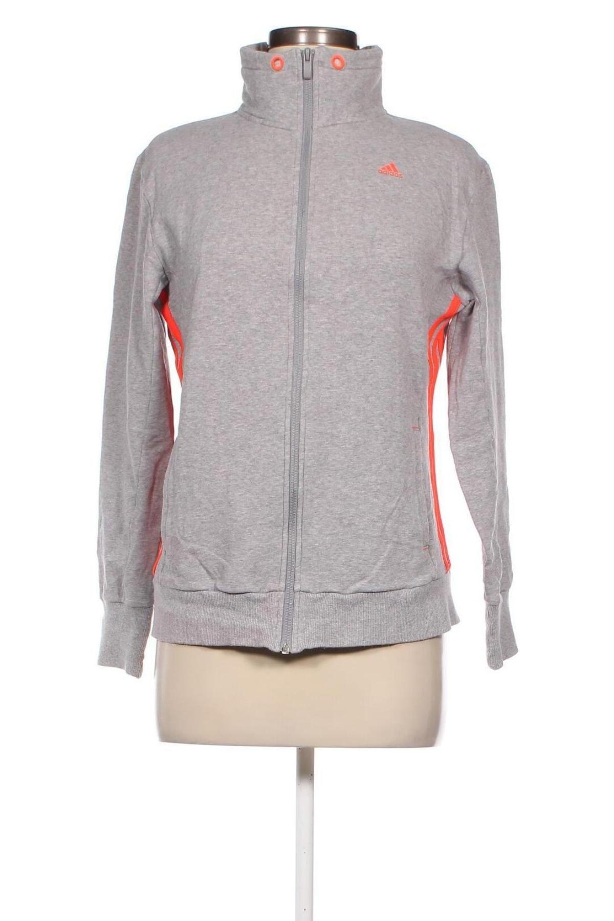 Damen Sportoberteil Adidas, Größe M, Farbe Grau, Preis 8,99 €