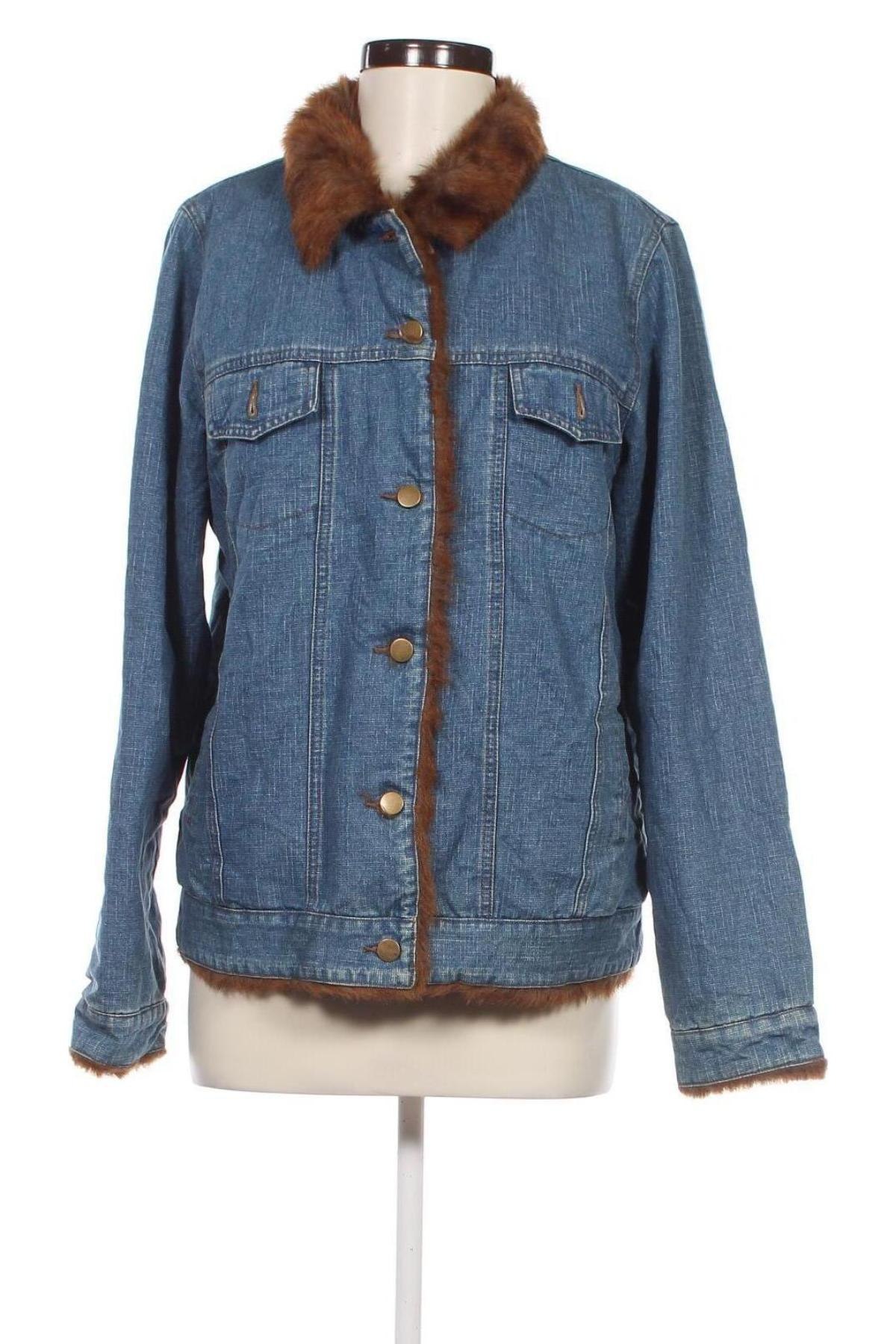 Damenjacke Denim&Co., Größe M, Farbe Blau, Preis € 16,49