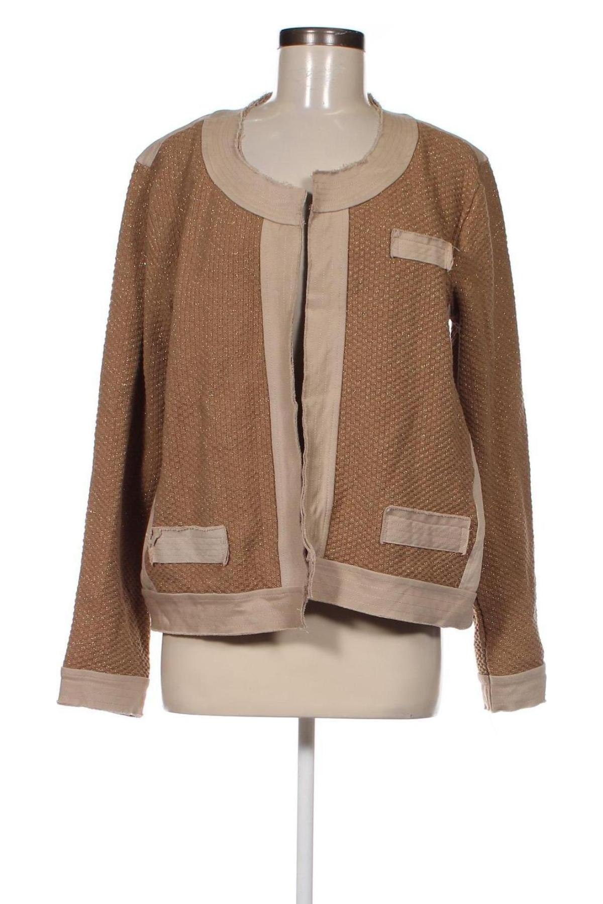 Damenjacke Laura Torelli, Größe L, Farbe Beige, Preis 6,99 €