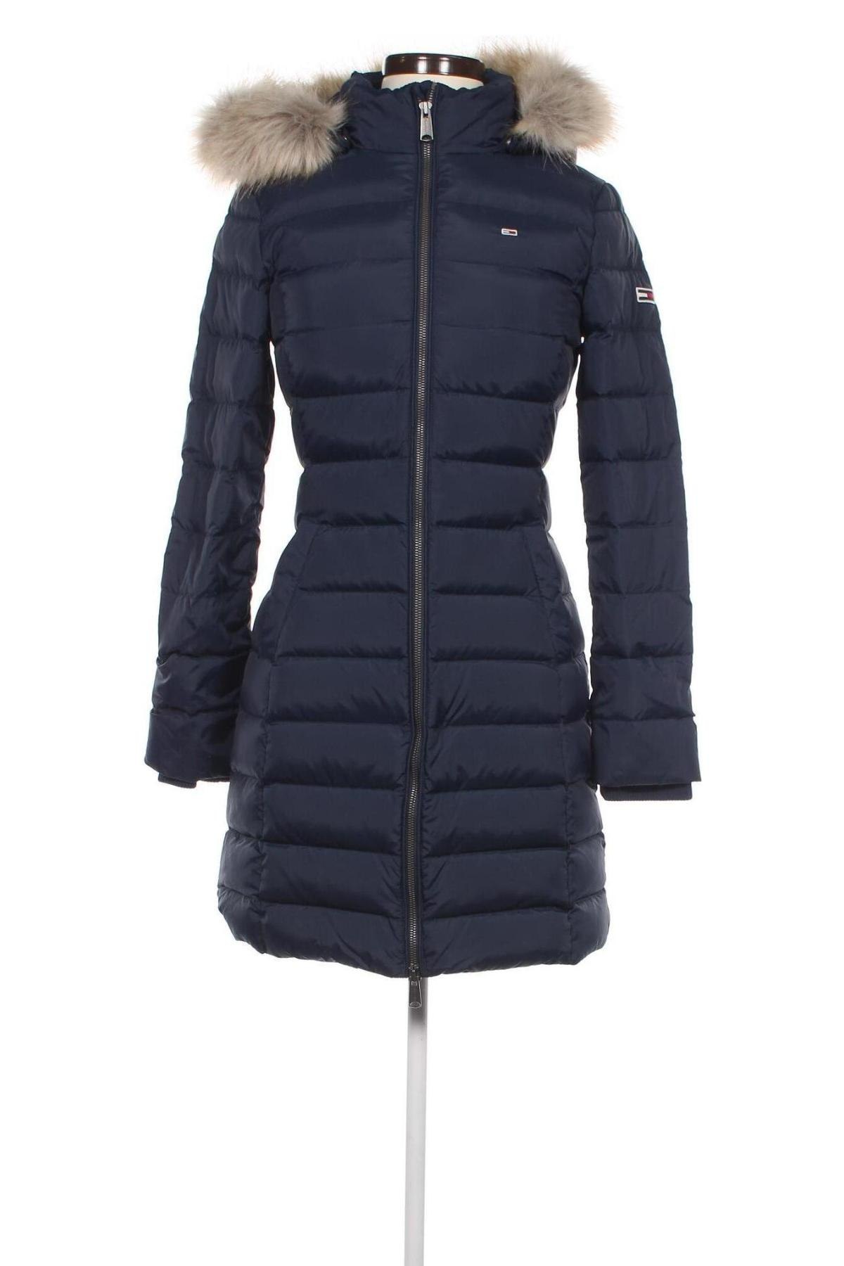 Dámska bunda  Tommy Jeans, Veľkosť XS, Farba Modrá, Cena  140,95 €