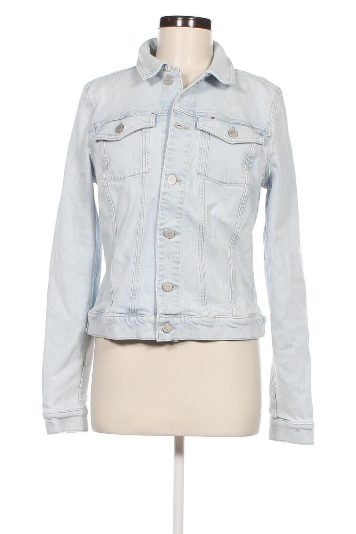 Damenjacke Tommy Jeans, Größe L, Farbe Blau, Preis € 105,49