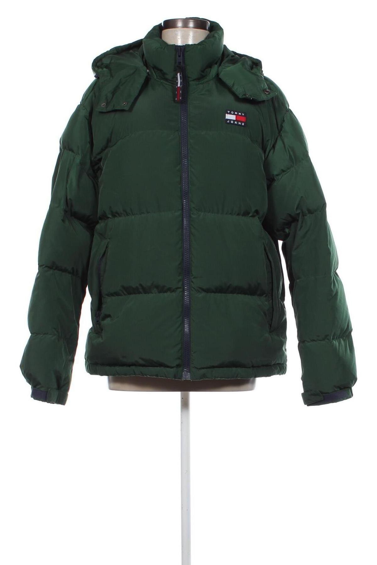 Geacă de femei Tommy Jeans, Mărime L, Culoare Verde, Preț 578,99 Lei