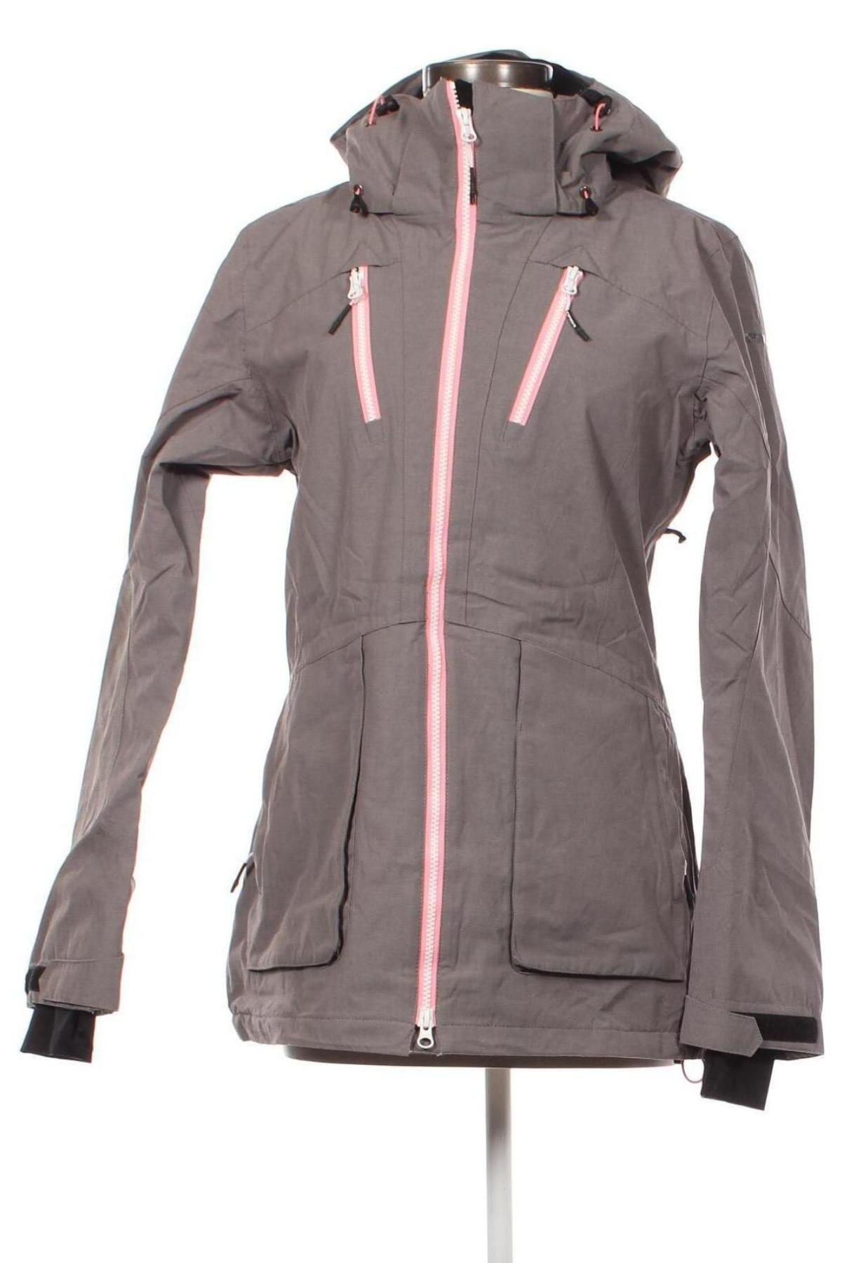 Damenjacke für Wintersports Icepeak, Größe M, Farbe Grau, Preis € 57,12