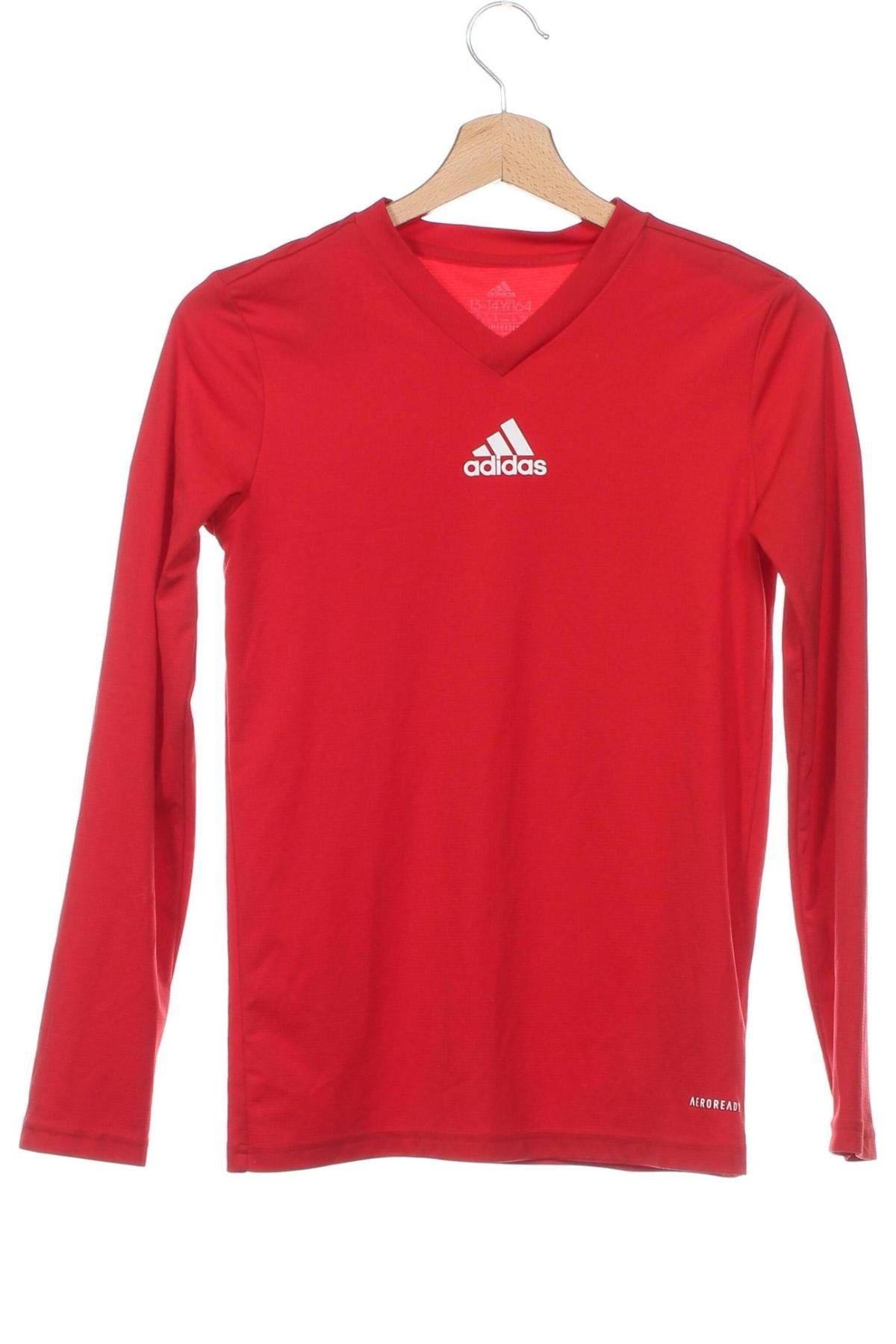 Dziecięca bluzka Adidas, Rozmiar 12-13y/ 158-164 cm, Kolor Czerwony, Cena 89,56 zł